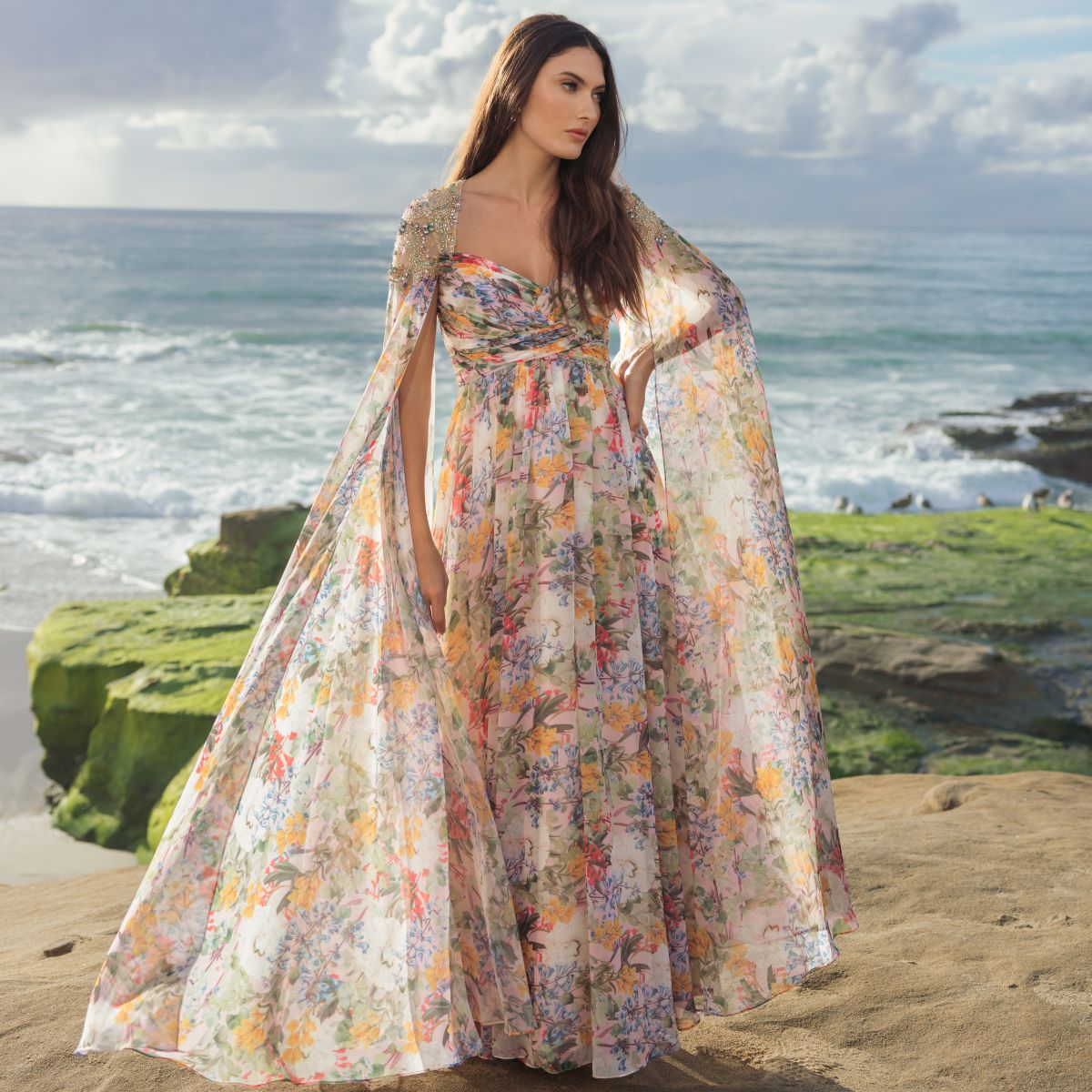 Cape Dresses | Mac Duggal