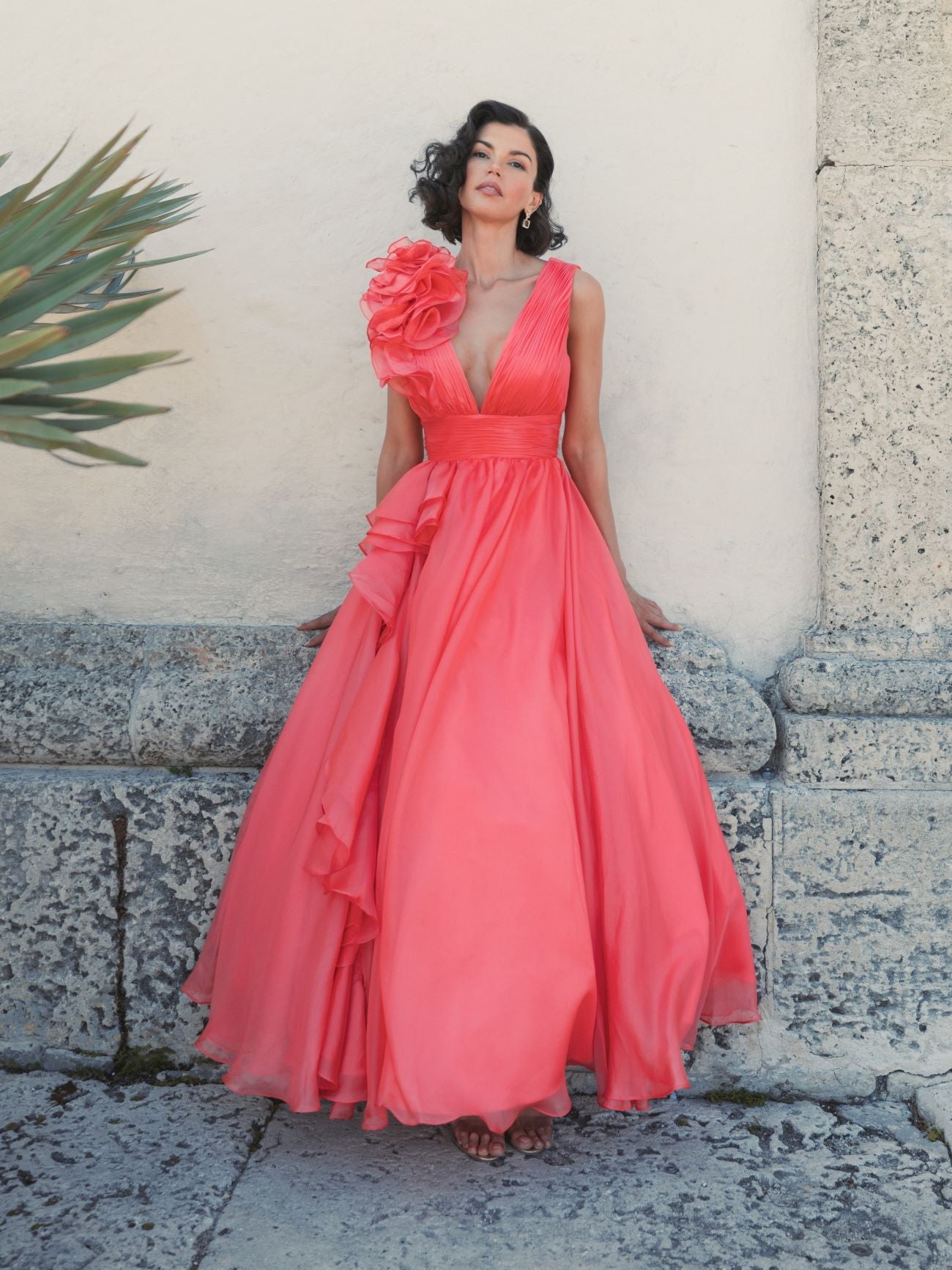 Color Of The Moment: Coral Mac Duggal - Main Image