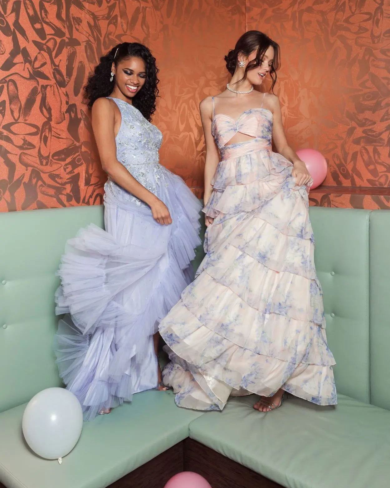 Purple Embellished One Shoulder Asymmetrical Hem Gown - Mac Duggal