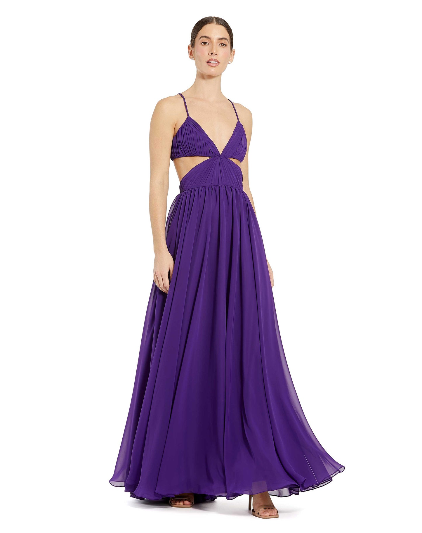 Chiffon Cutout Gown | Sample | Sz. 2