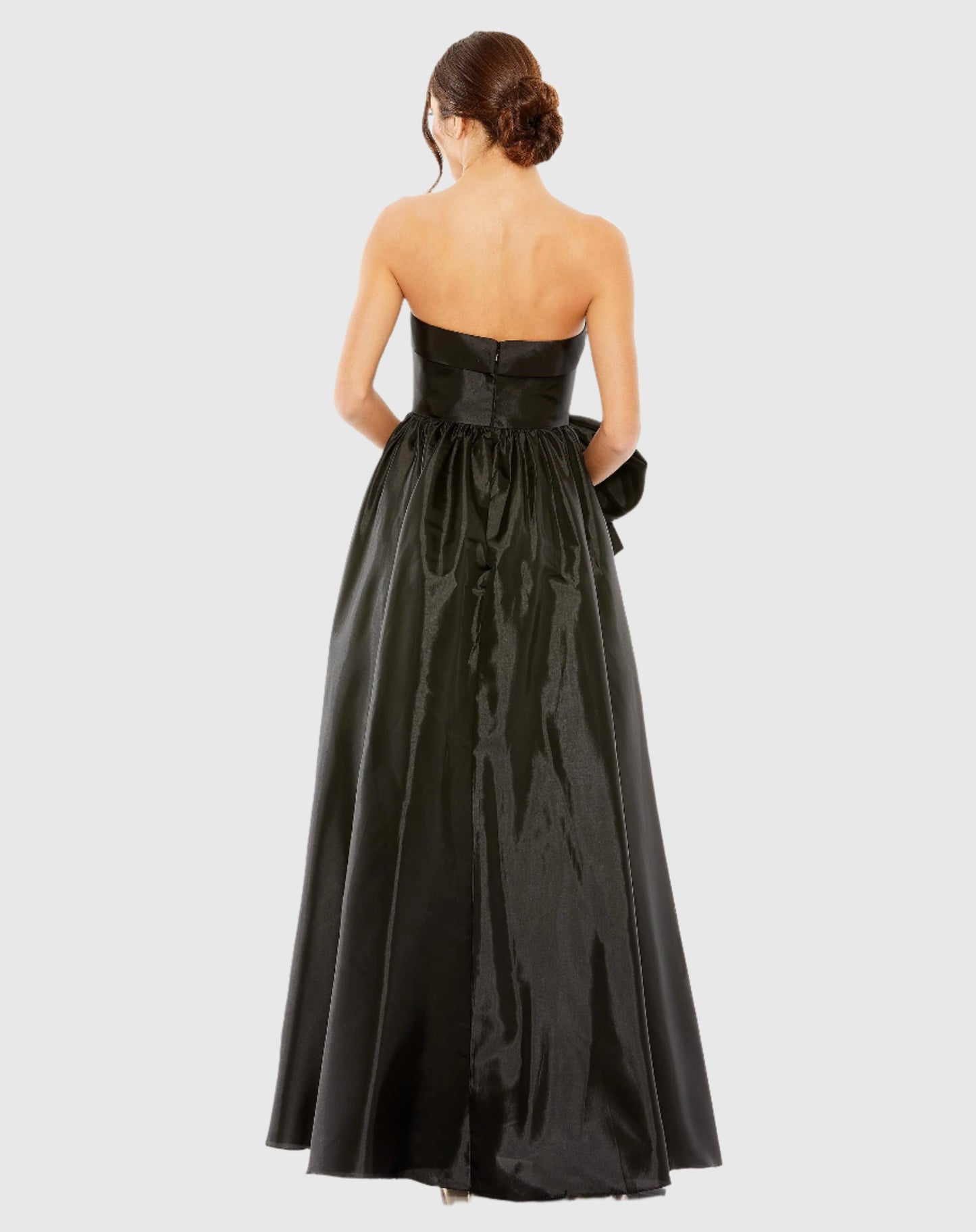 Strapless Oversized Bow Ballgown