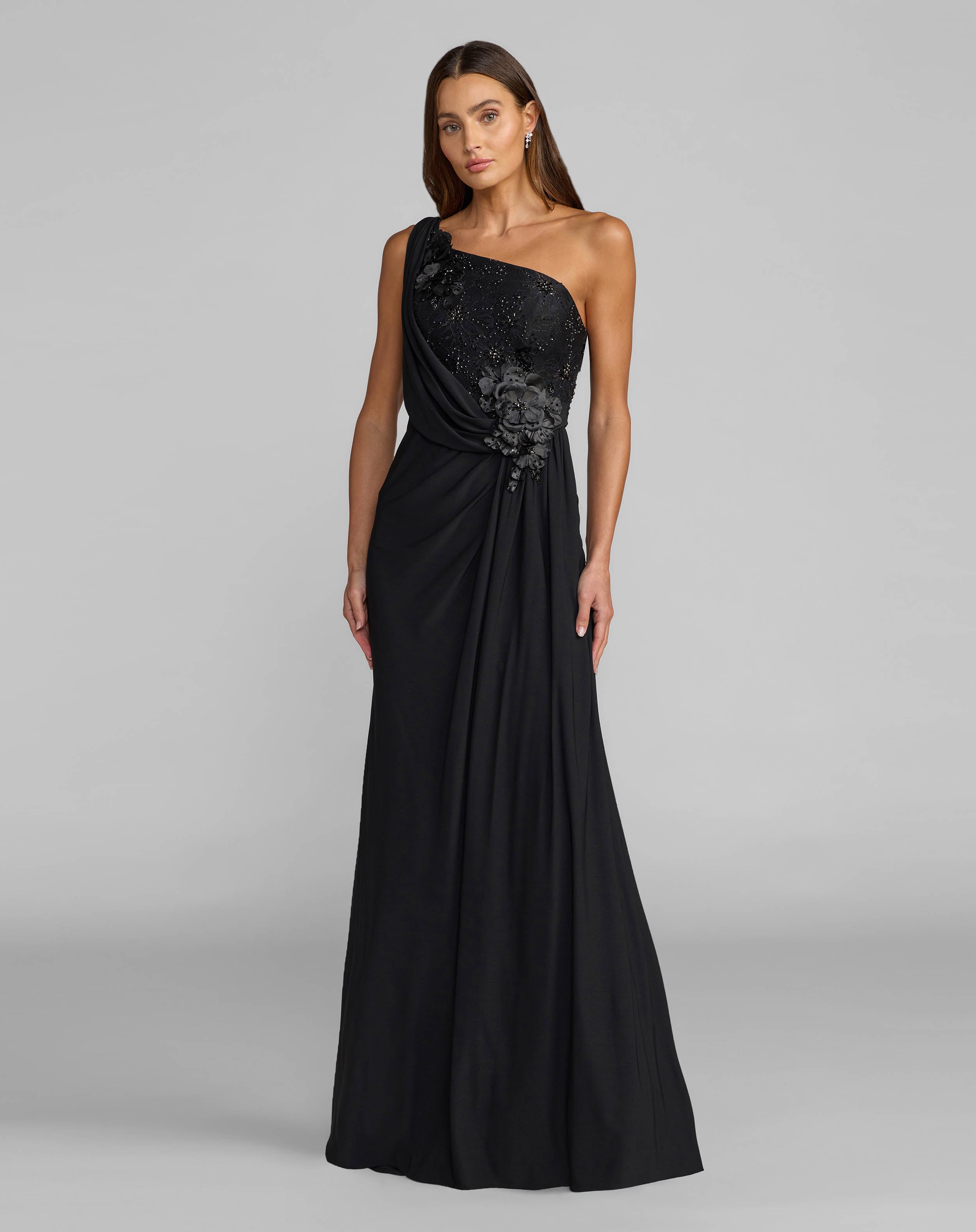 ワンショルダー フォーマル＆イブニングドレス – Mac Duggal