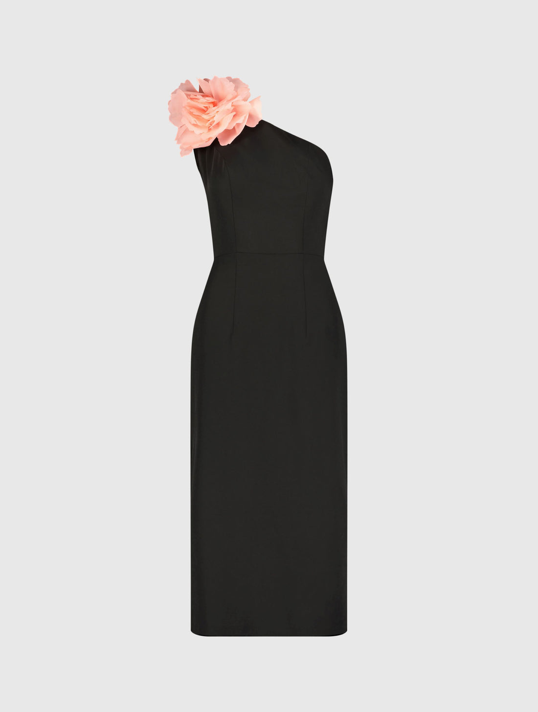 The Julia One Shoulder Midi Dress