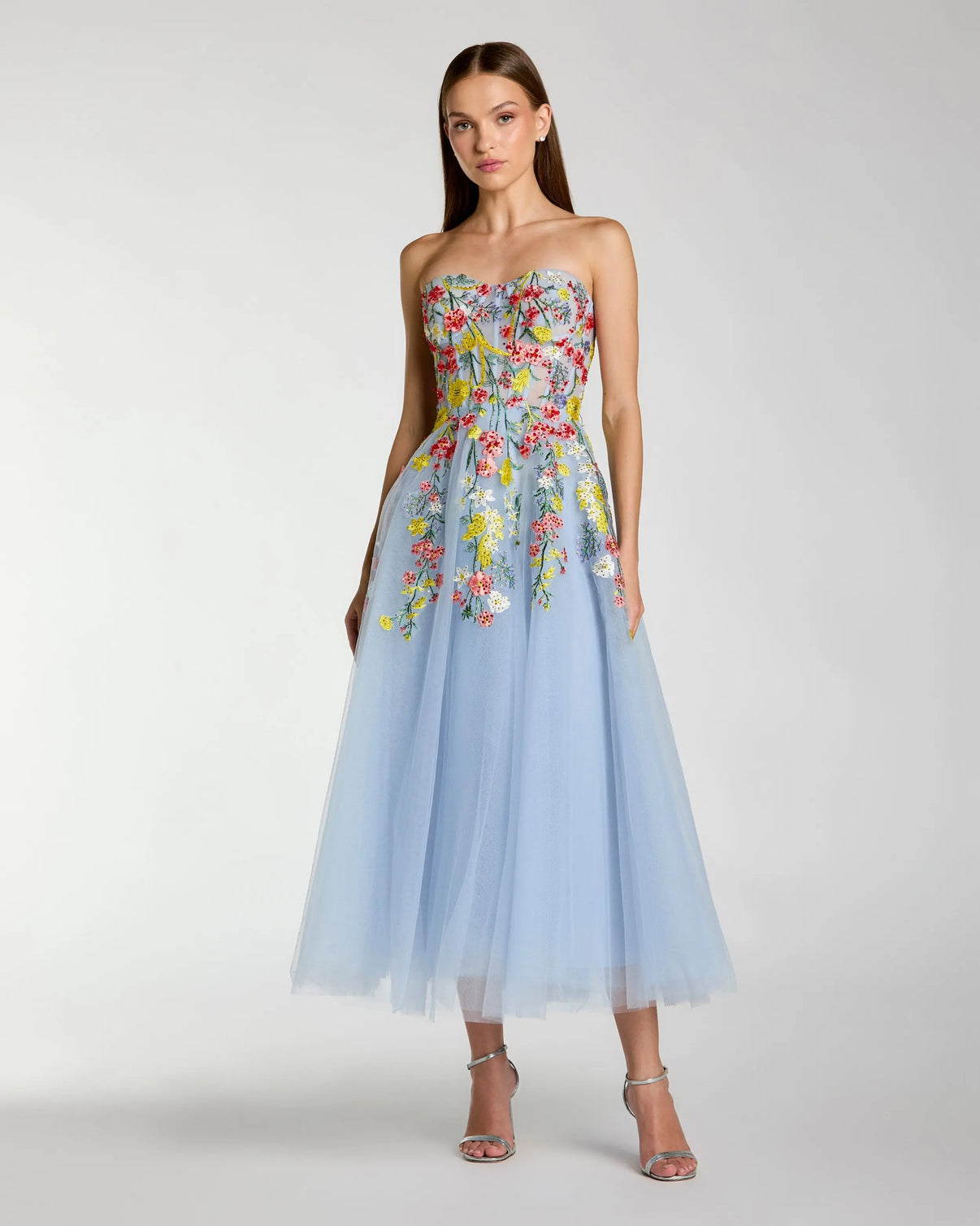 fashion nova daniella lace corset pleated maxi dress Light Blue – Dress to Impress Silver Accessories For Black Style Code:H0903 Fit and Flare Dress