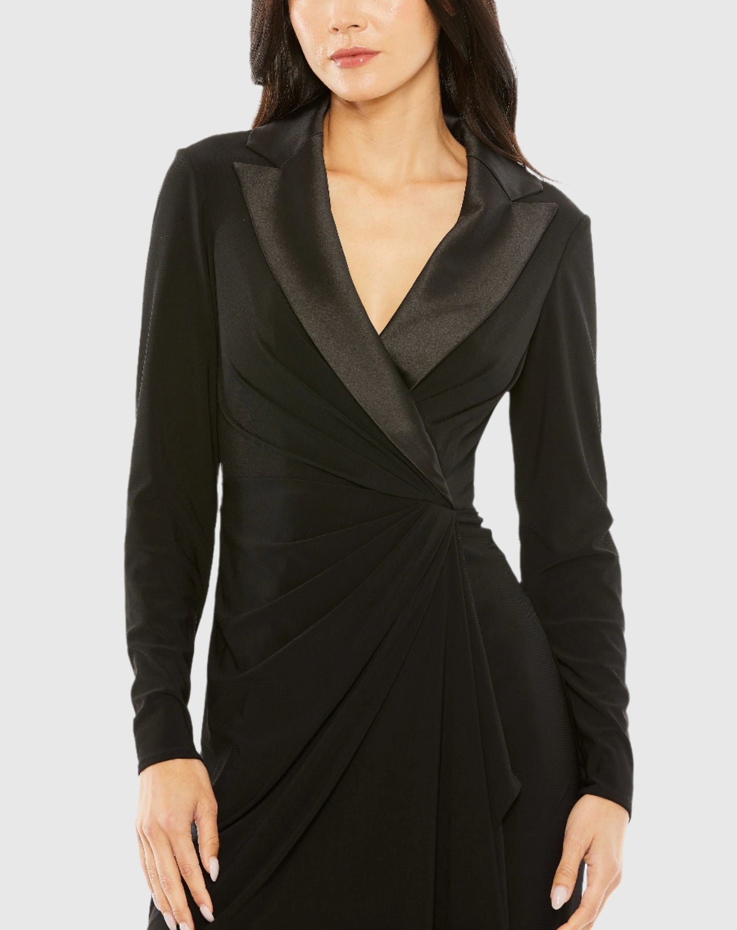 Long Sleeve Blazer Dress