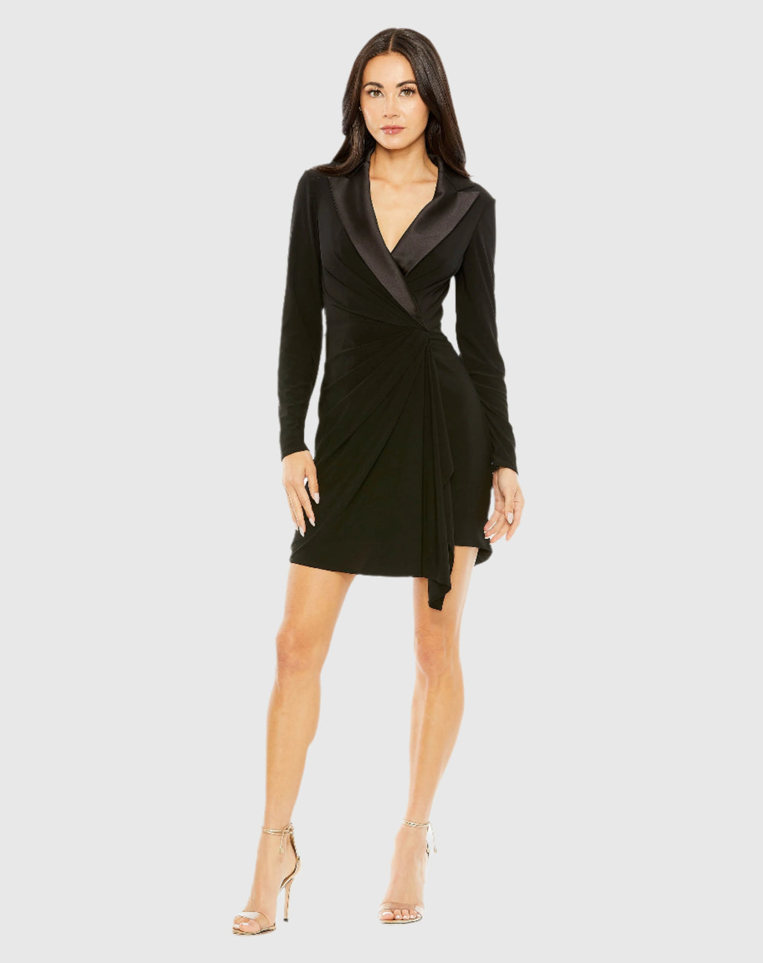 Long Sleeve Blazer Dress