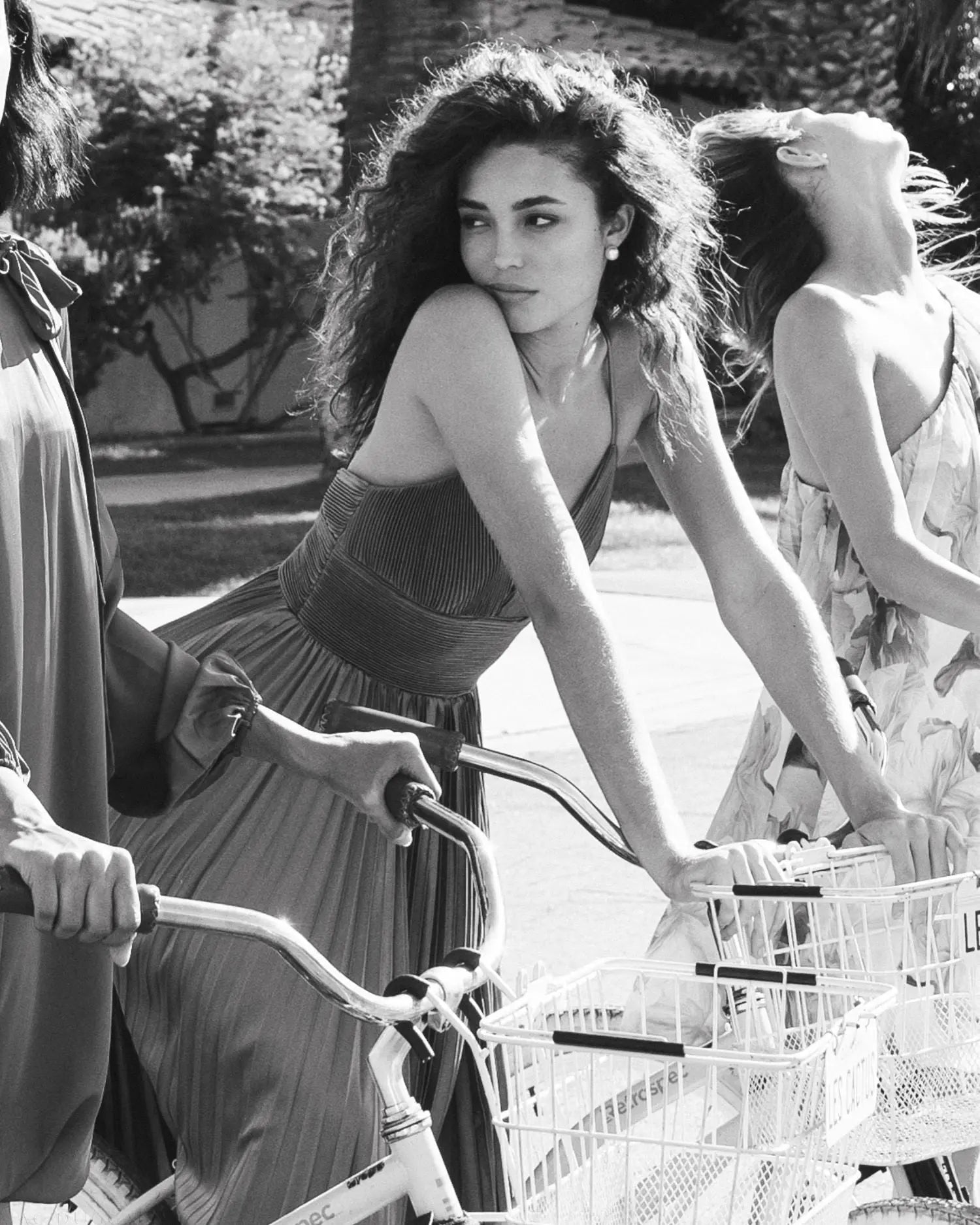 Purple Slim Strap Ruched Top Heat Pleated Dress - Mac Duggal