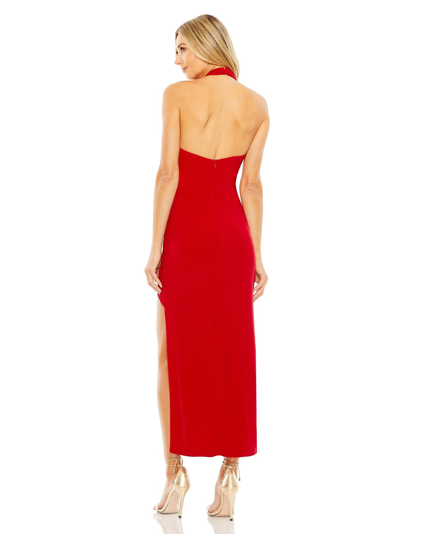 Ruched Bustier Top Jersey Gown | SAMPLE | SZ. 2