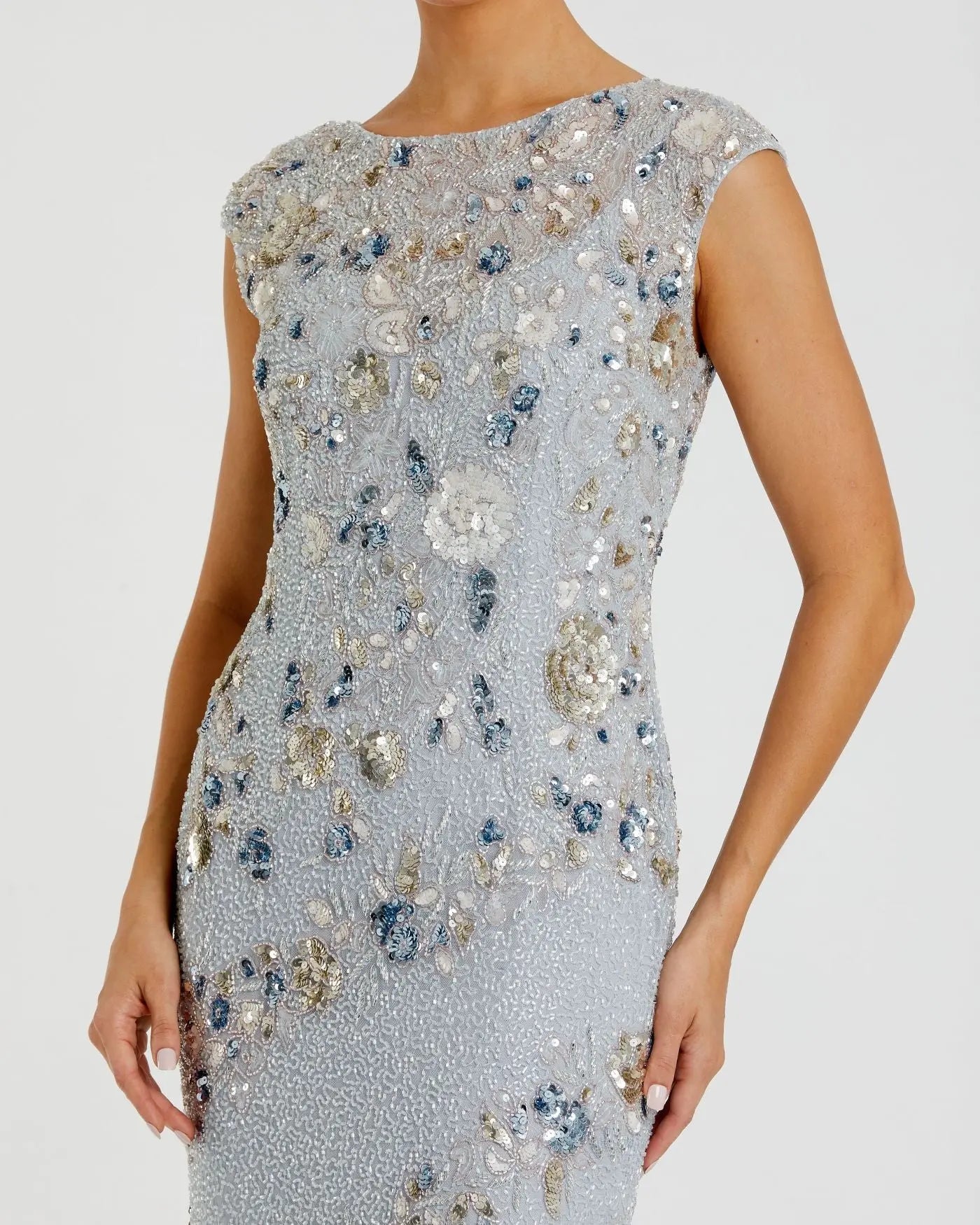 mac duggal light blue dress Mac Duggal 20110D