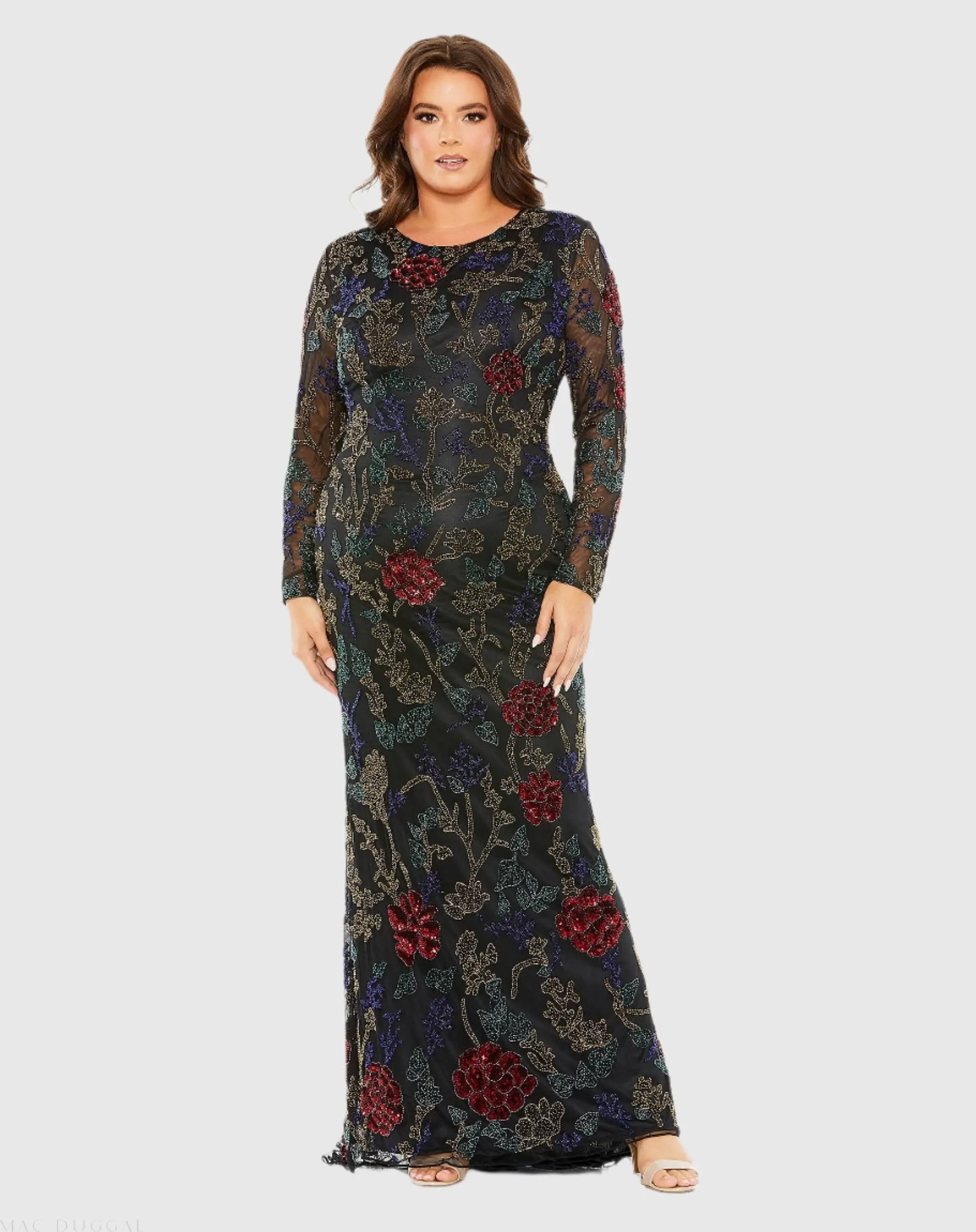 mac duggal beaded dress Mac Duggal - 11956