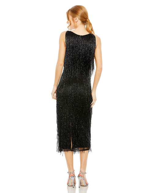 Embellished Beaded Fringe Midi | Sample | Sz. 2