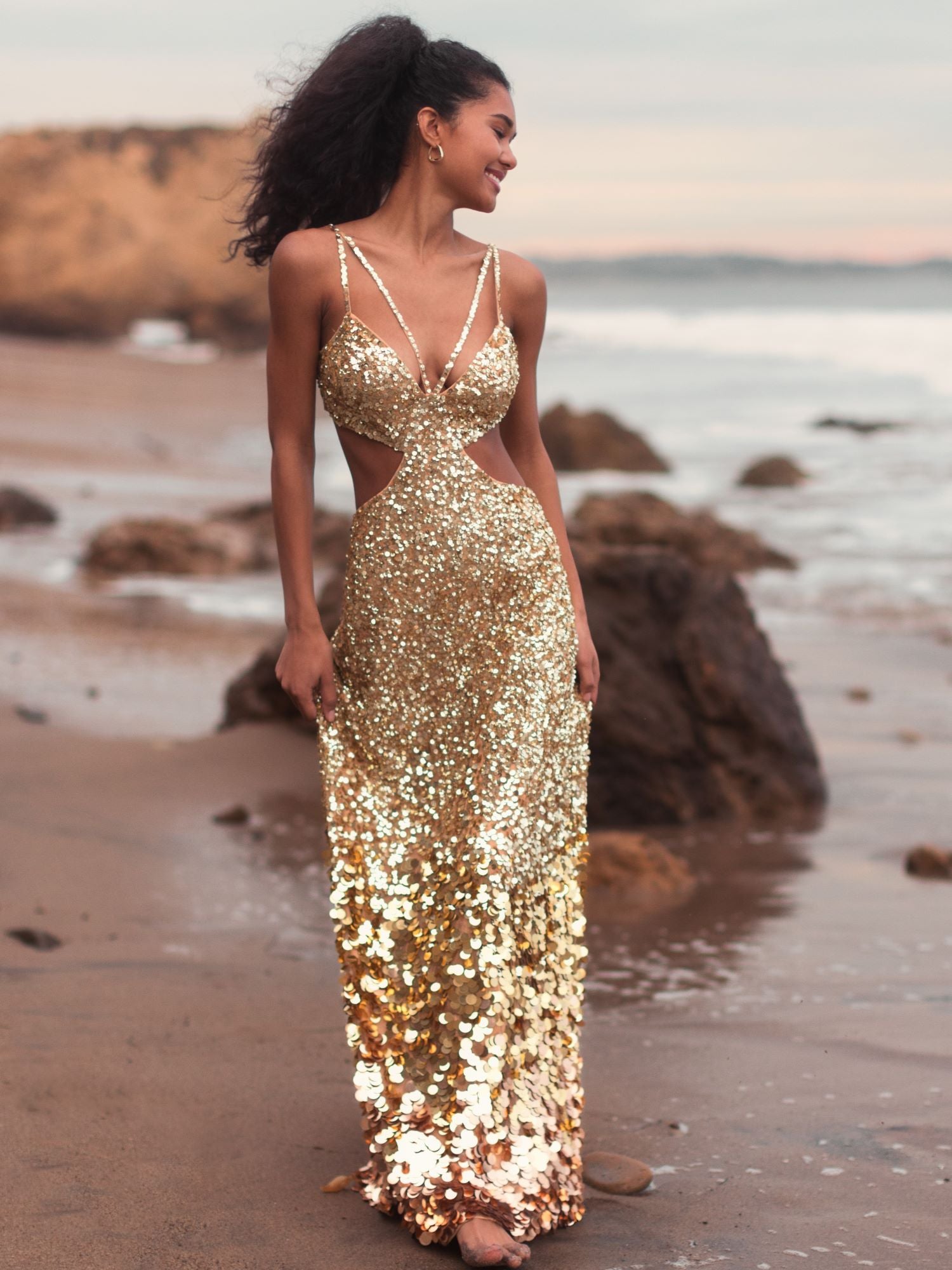 XSCAPE Plus Size Chiffon Cape Gown - Macy's | Plus size dresses, Macys  fashion, Cape gown