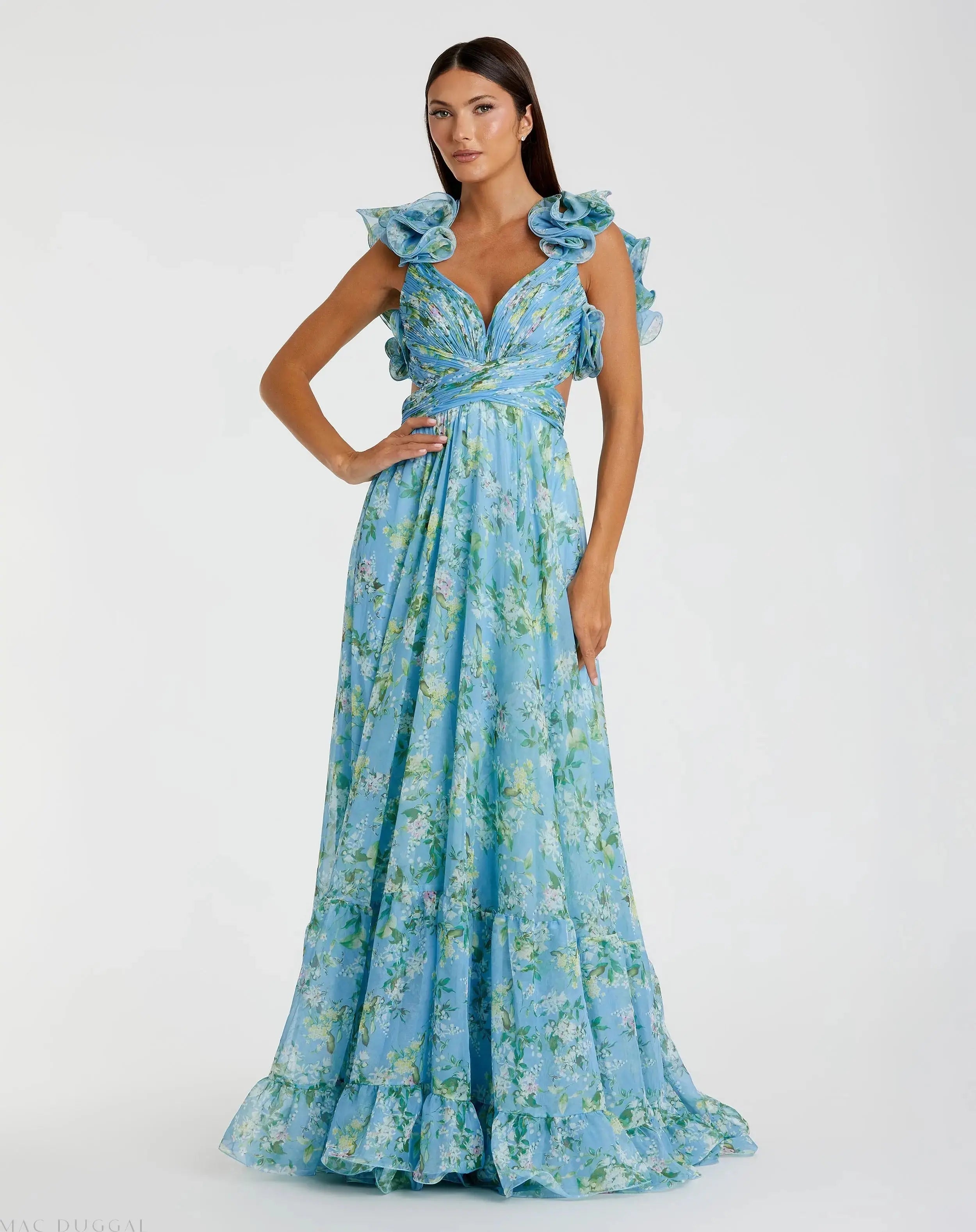 The Iconic Ruffle Gown - Mac Duggal The Iconic Ruffle Gown - Mac Duggal