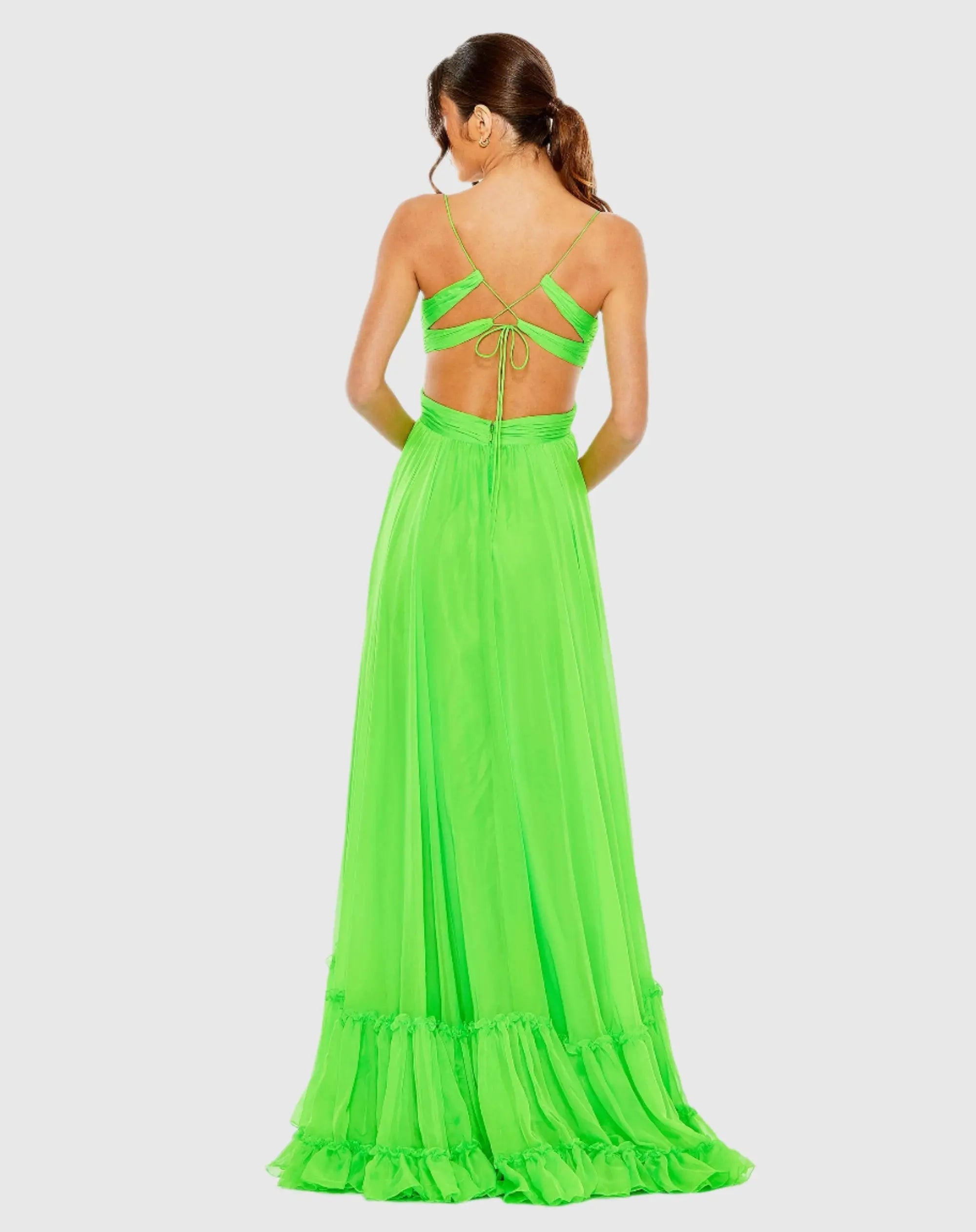 knee length dresses for ladies Malvern Maxi Dress Green main image 0