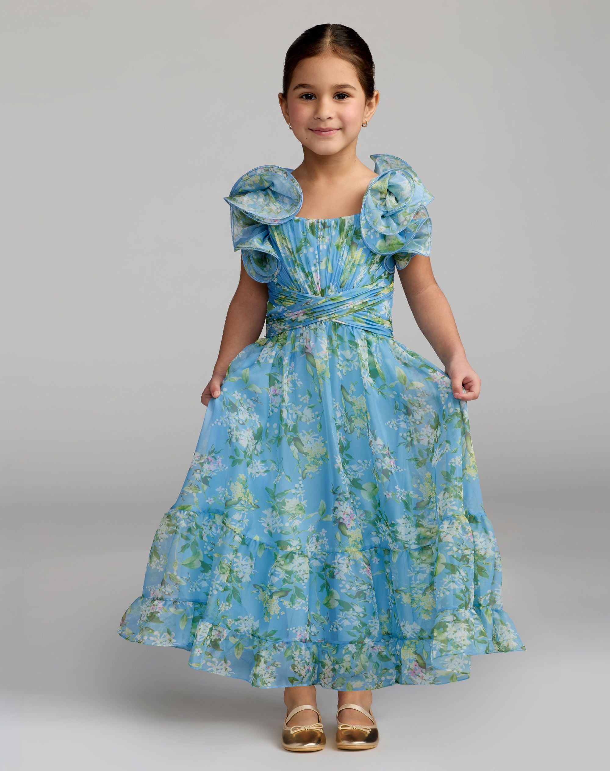 girls blue dress Little English Key Features Girls Blue Dress | Girls