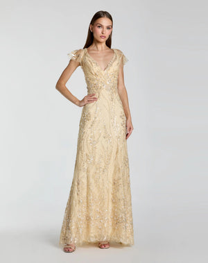 green emerald velvet dress Long Formal Mother of the Bride Dress main image 1