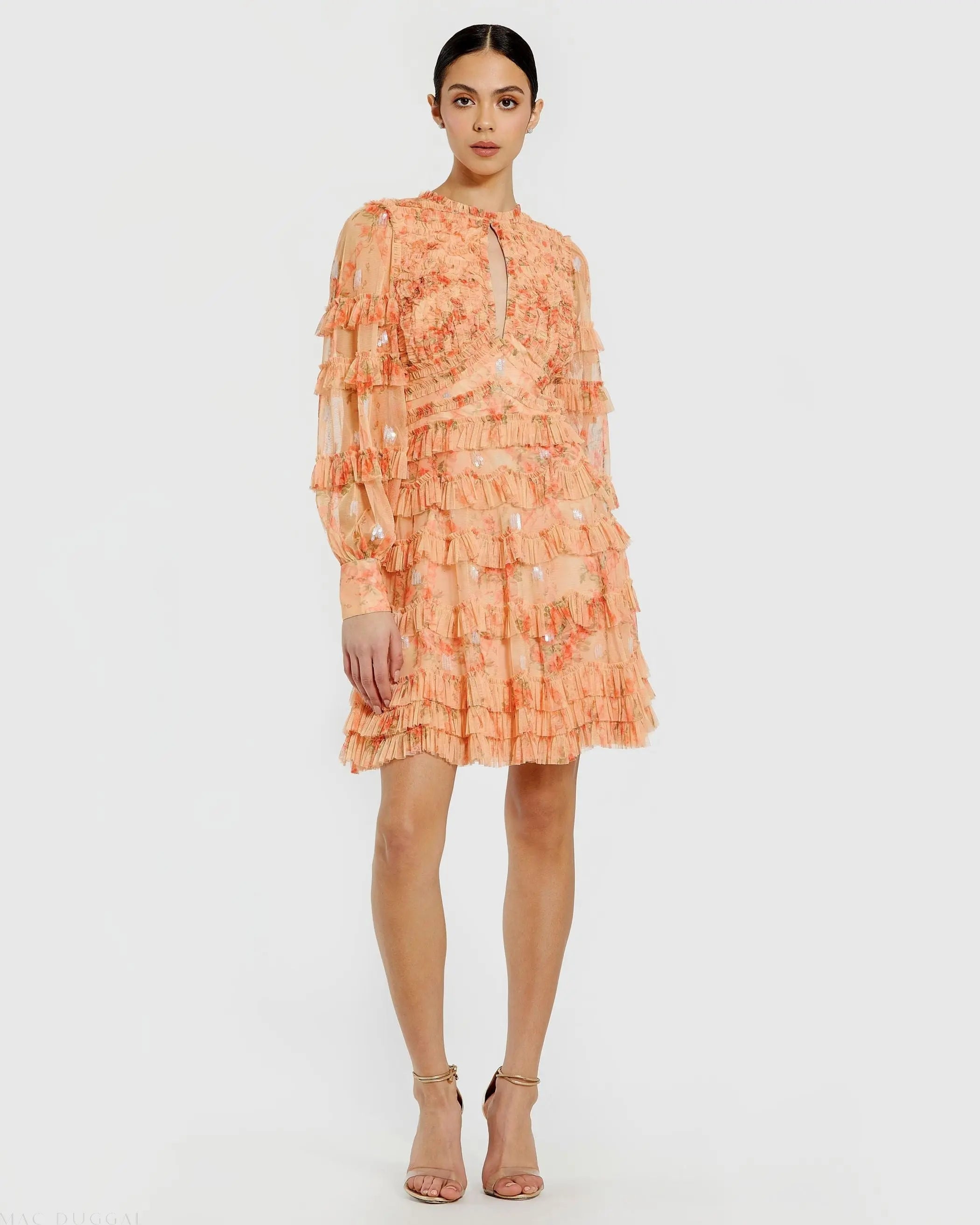 Orange Dresses - Mac Duggal Orange Dresses - Mac Duggal