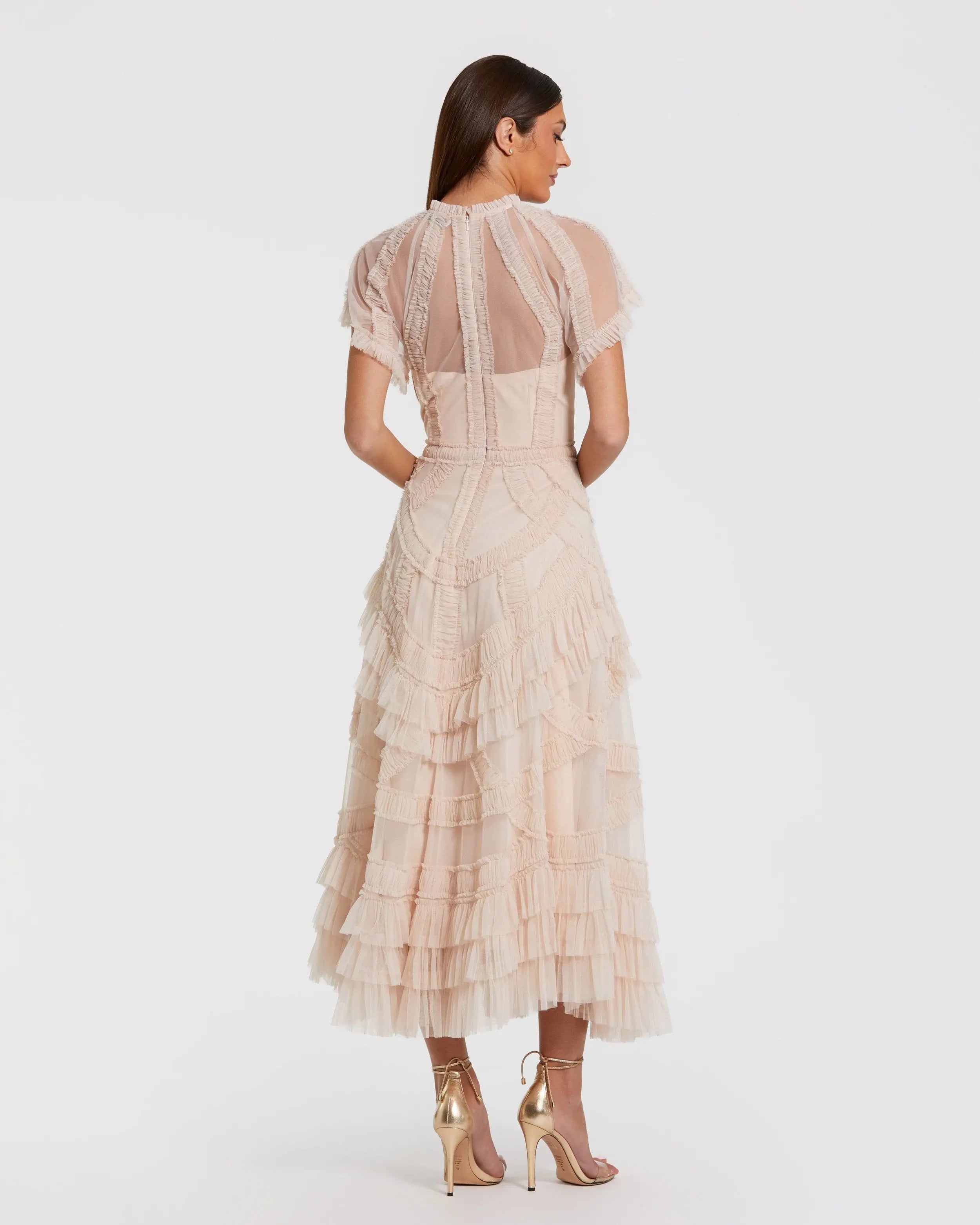 linen dress luxury Long Sleeve Linen Dress for daily effortless style main image 1