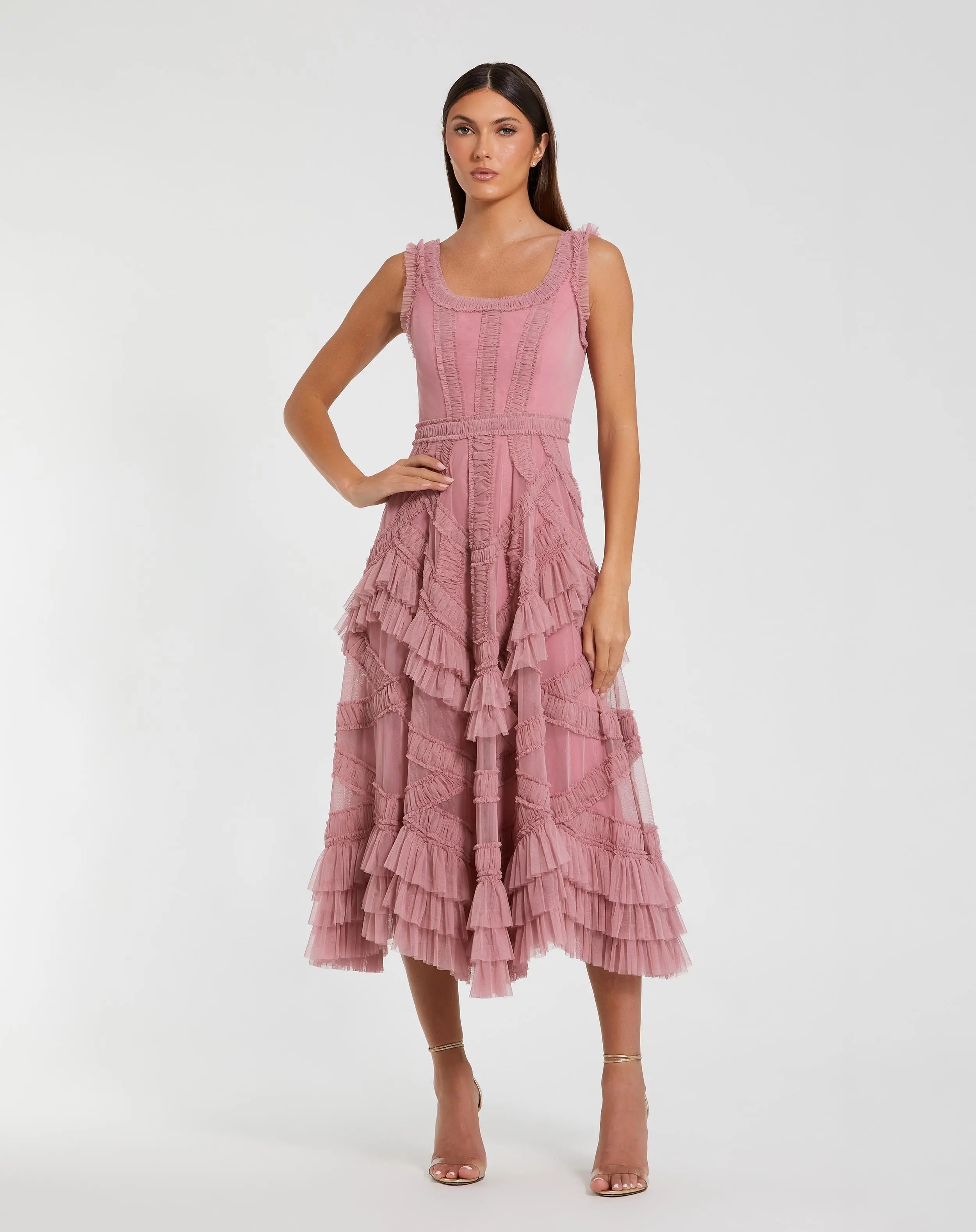 Midi & Tea Length Dresses - Mac Duggal Midi & Tea Length Dresses - Mac Duggal