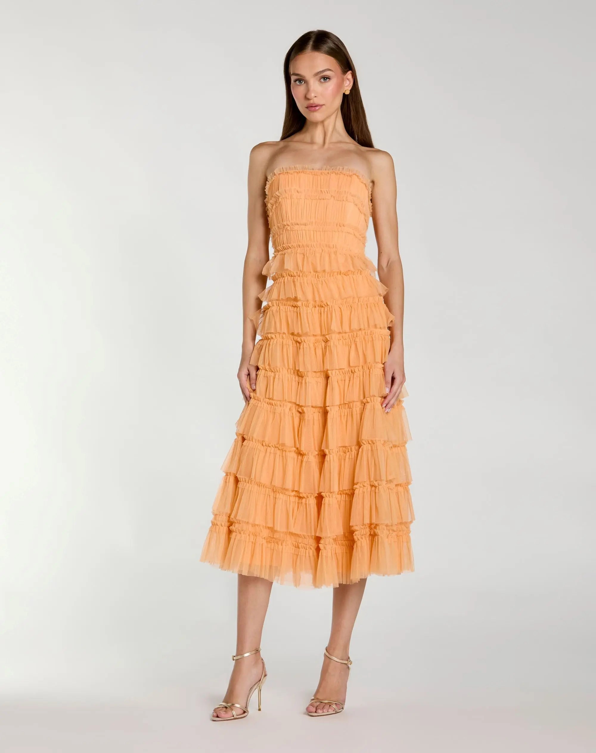 Orange Dresses - Mac Duggal Orange Dresses - Mac Duggal