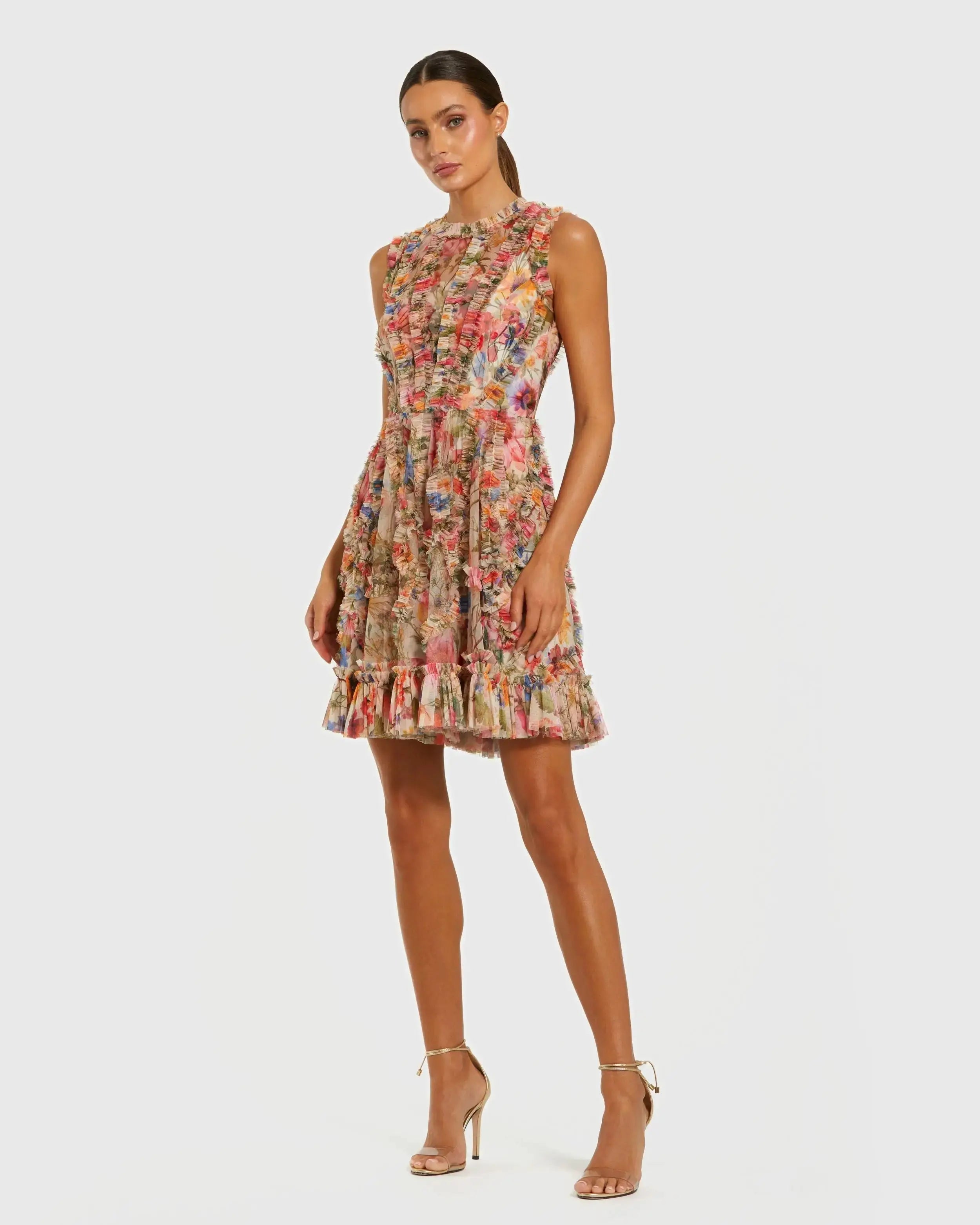 Micro Ruffles - Mac Duggal Micro Ruffles - Mac Duggal