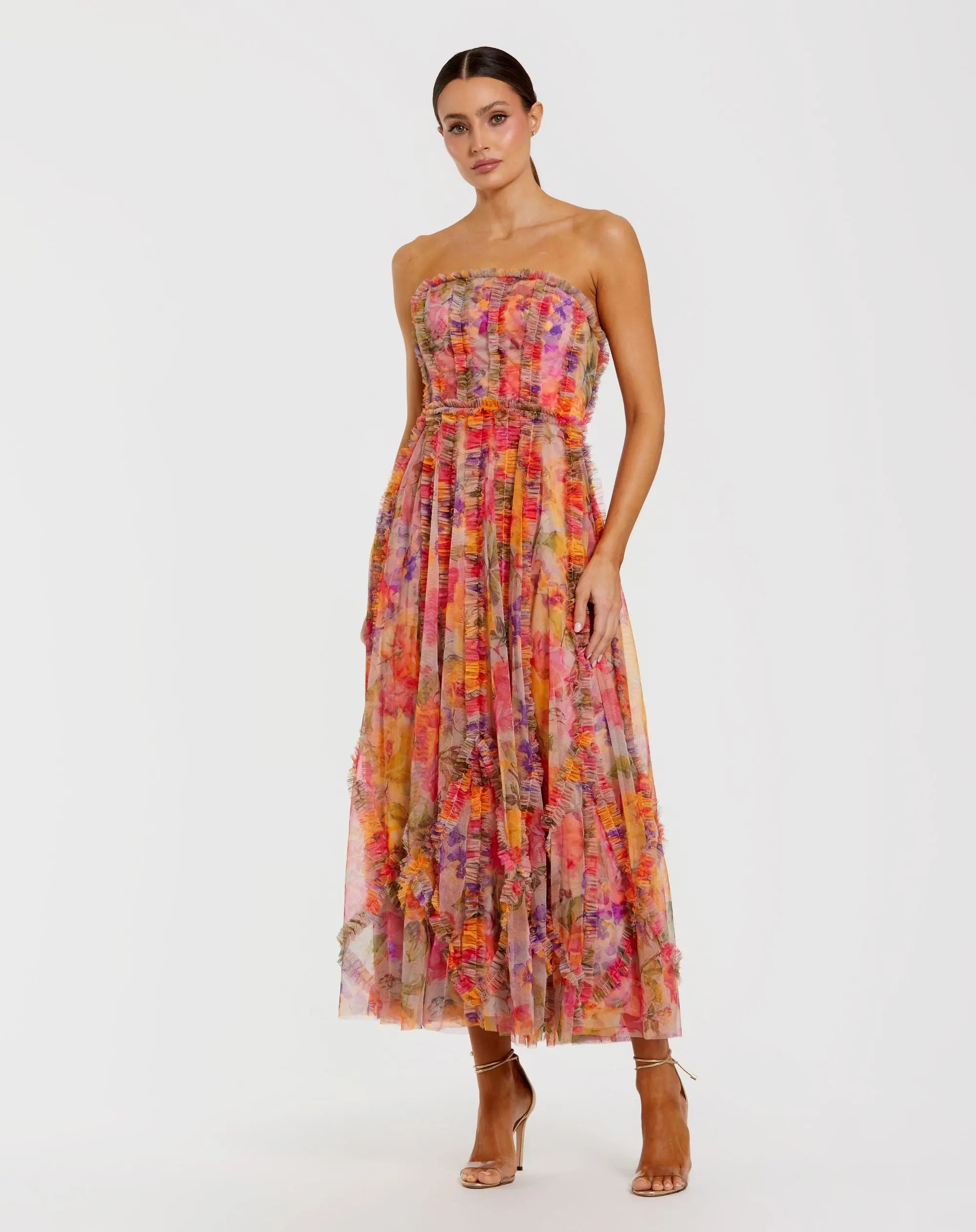 Midi & Tea Length Dresses - Mac Duggal Midi & Tea Length Dresses - Mac Duggal