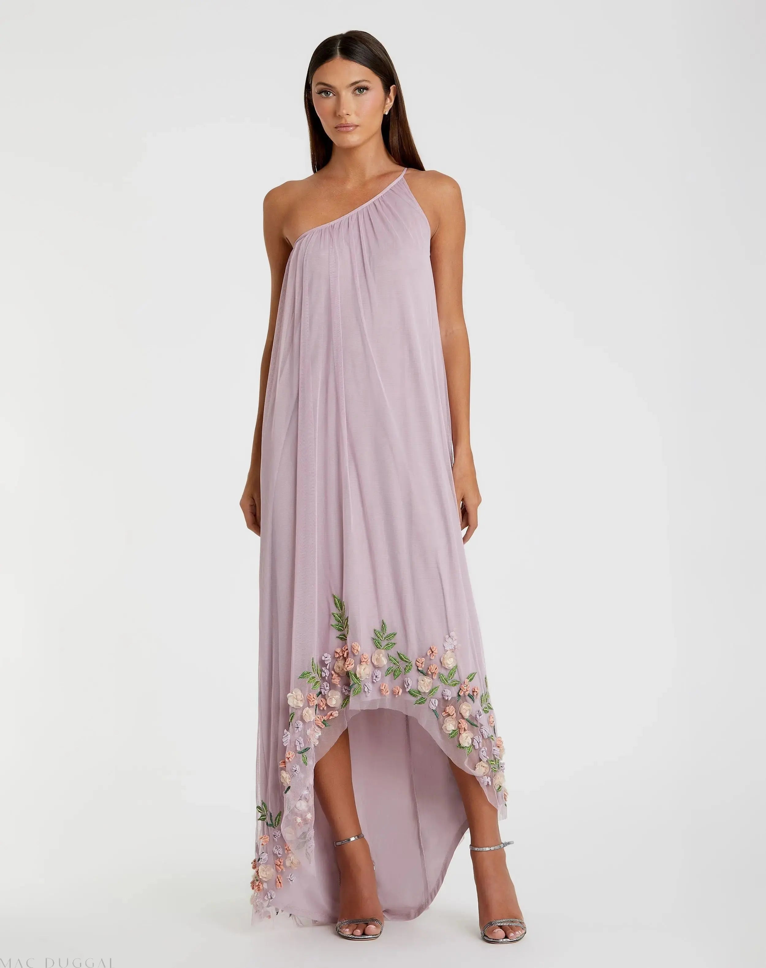 Embroidered Floral Dresses - Mac Duggal Embroidered Floral Dresses - Mac Duggal