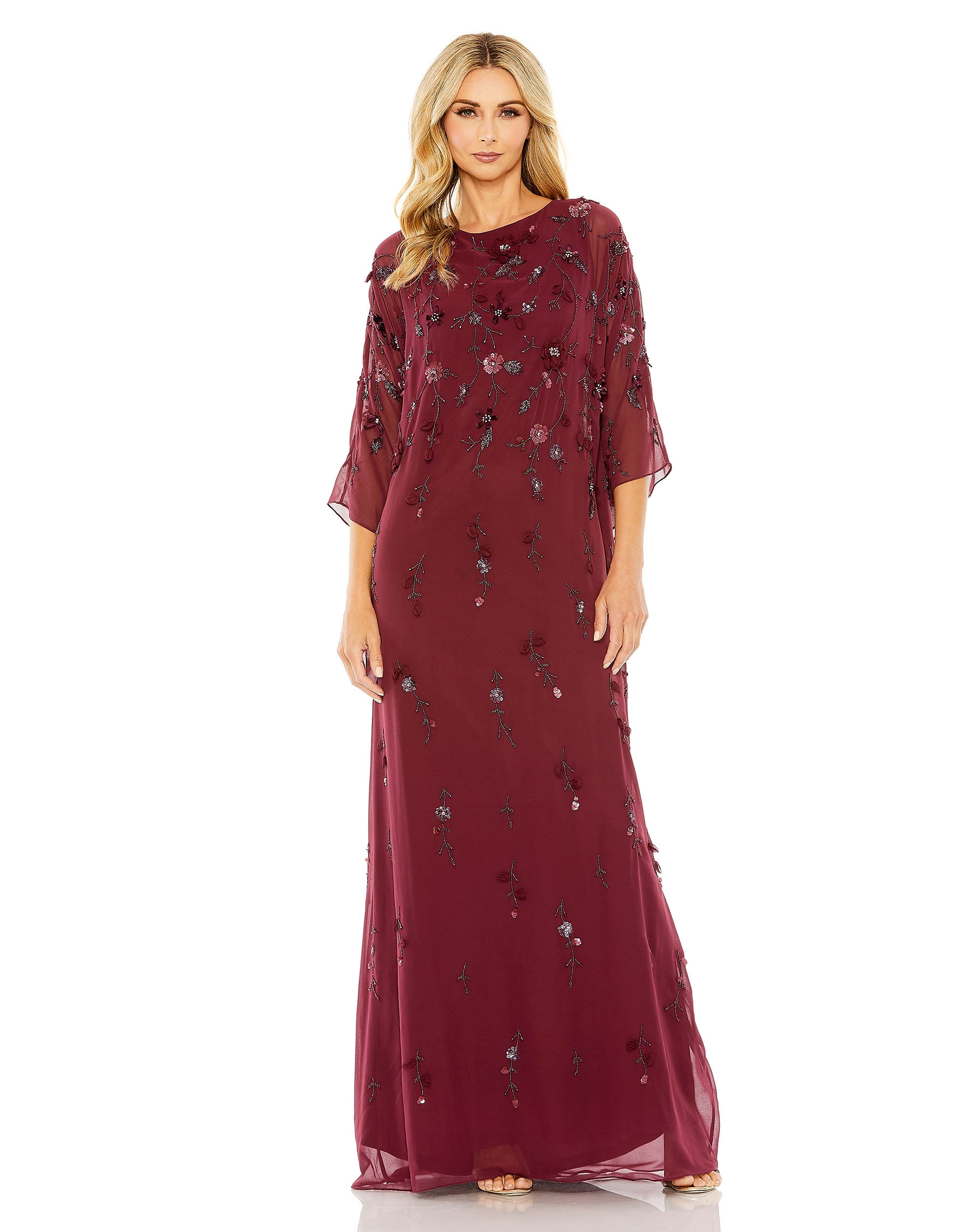Embellished Trapeze Dress – Mac Duggal