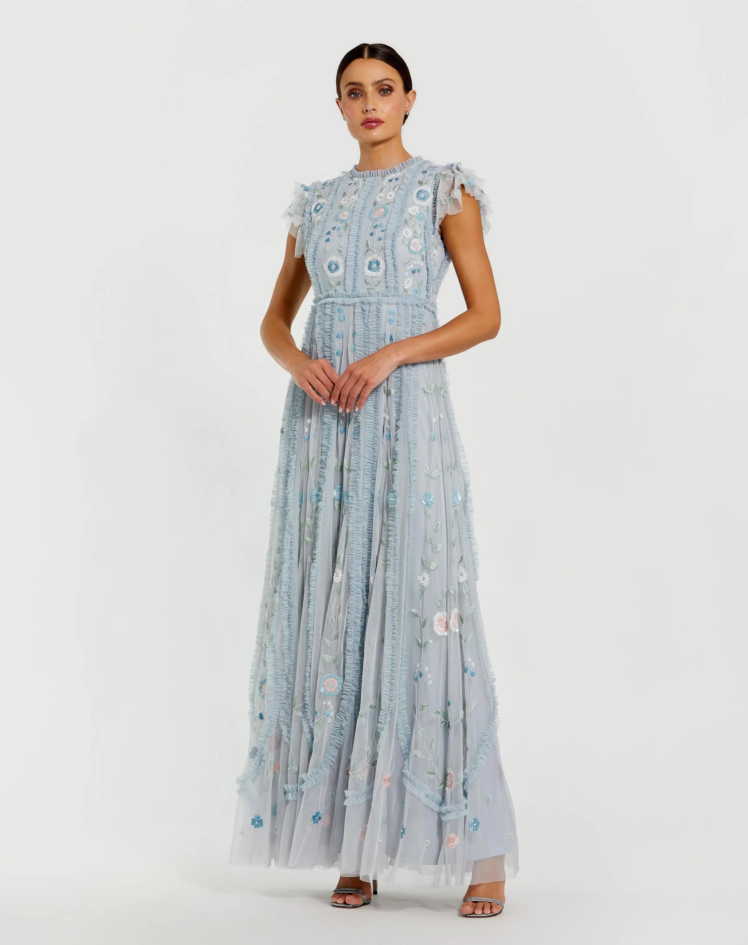Embroidered Dresses - Mac Duggal Embroidered Dresses - Mac Duggal