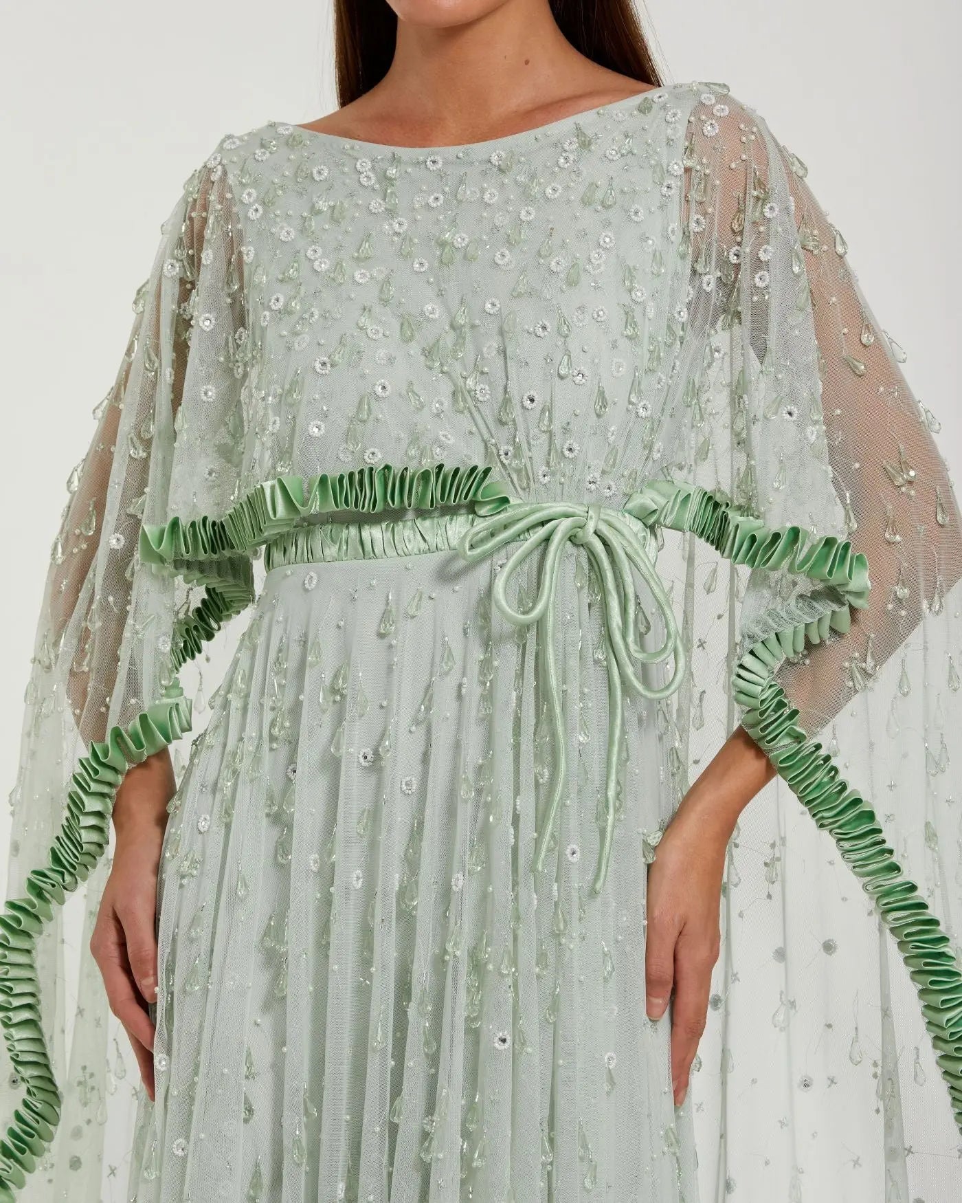light teal green dress Lumi Maxi Dress main image 1