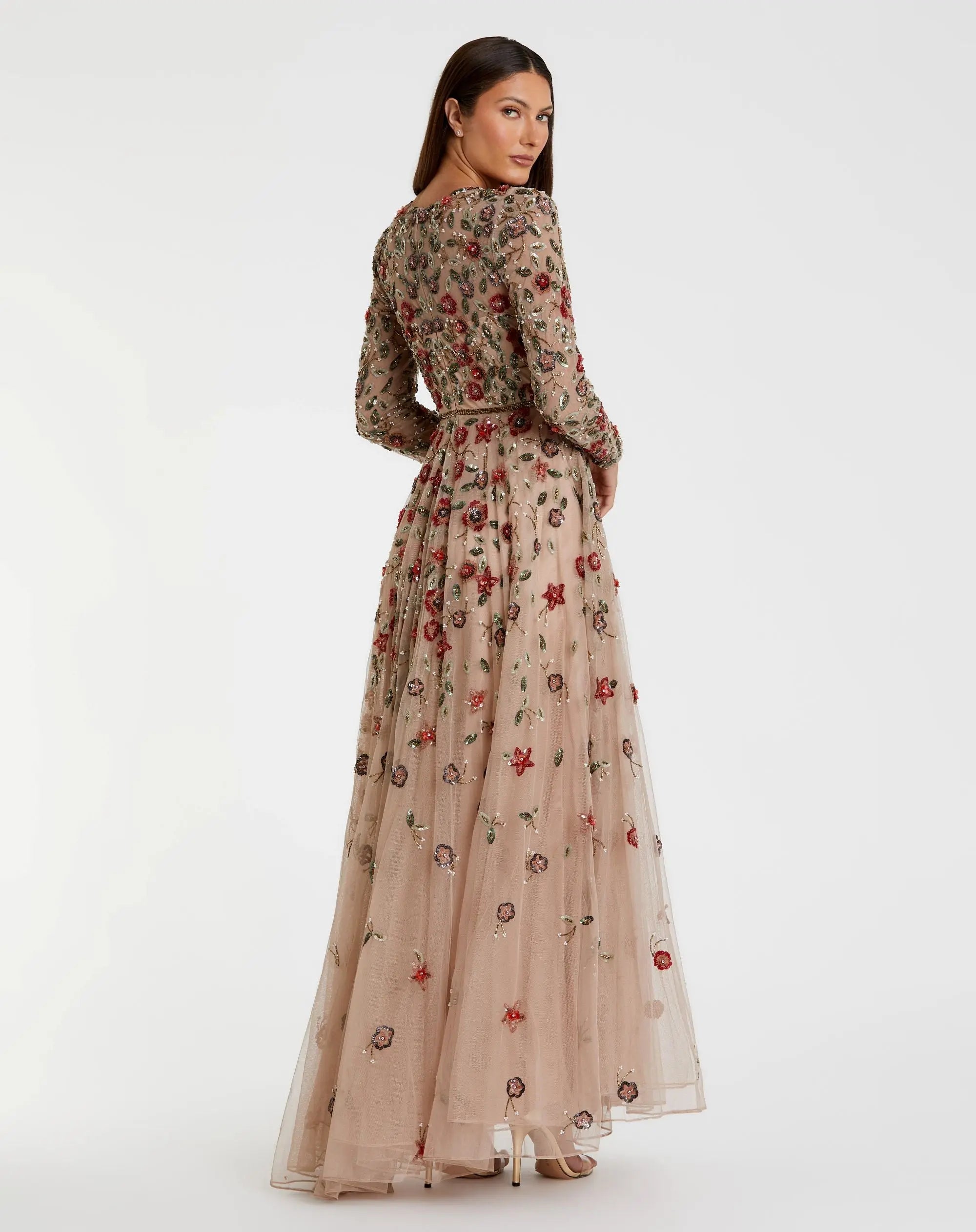 long sleeve modest dresses Nzinga Knight main image 0