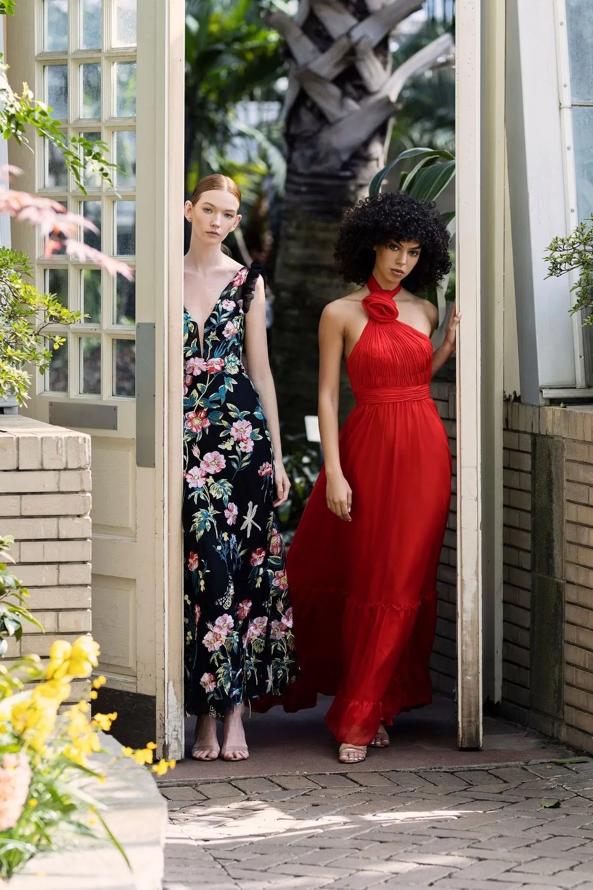 Asymmetrical Halter Neck Tiered A Line Gown - Mac Duggal