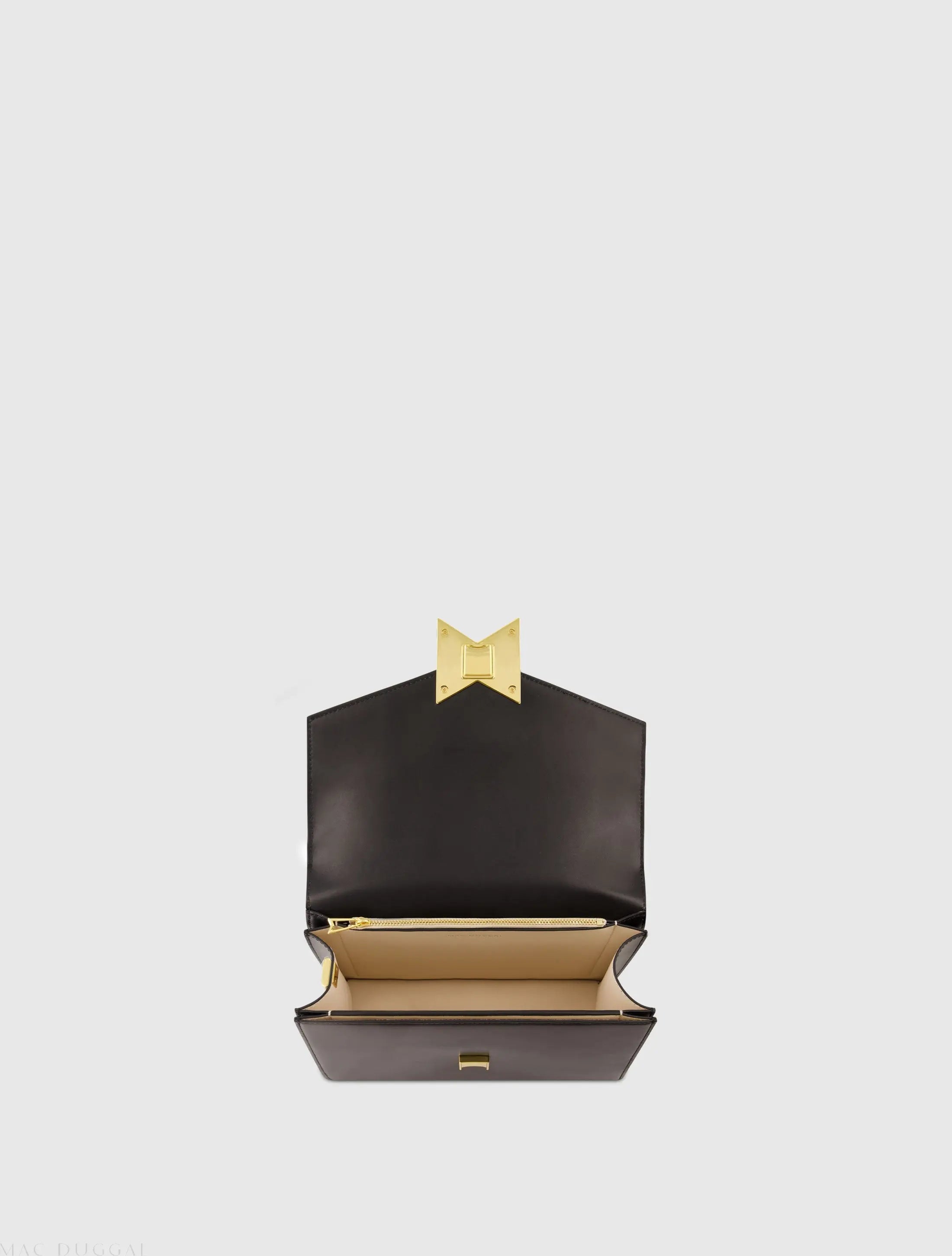 Mini Leather Tone On Tone Crossbody Bag - FINAL SALE - Mac Duggal