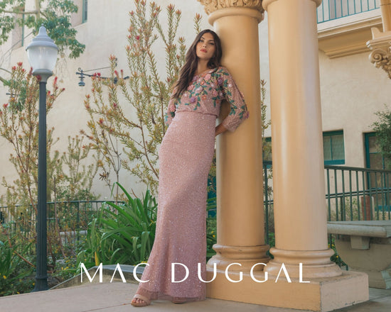 Mac Duggal Chiffon A-line Lime Green Prom Dress Mac Duggal Chiffon A-line Lime Green Prom Dress