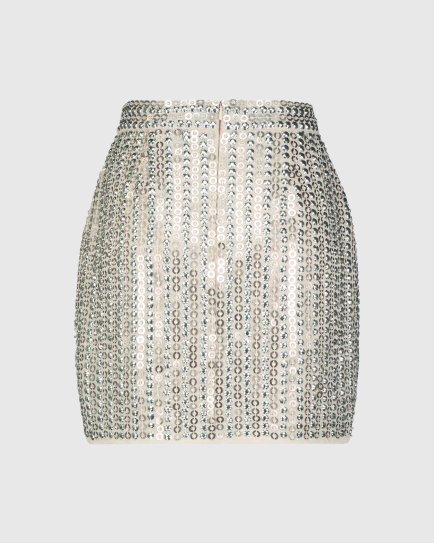 Sequin Embellished Mini Skirt