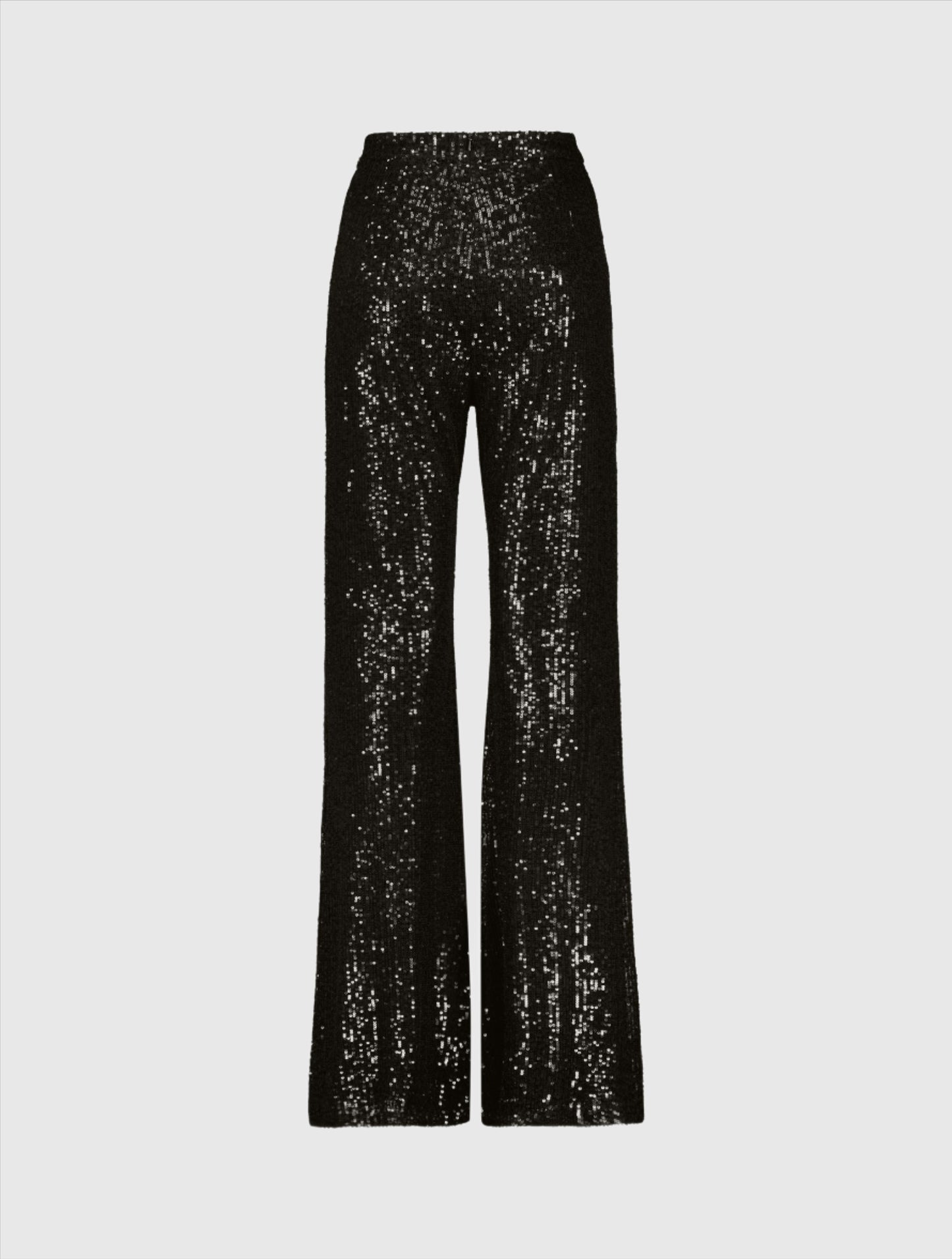 Pantalon de soirée évasé à paillettes