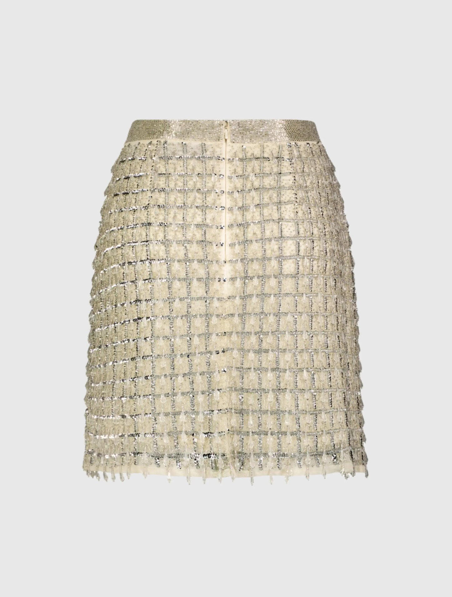 Hand Beaded Mini Skirt - FINAL SALE - Mac Duggal