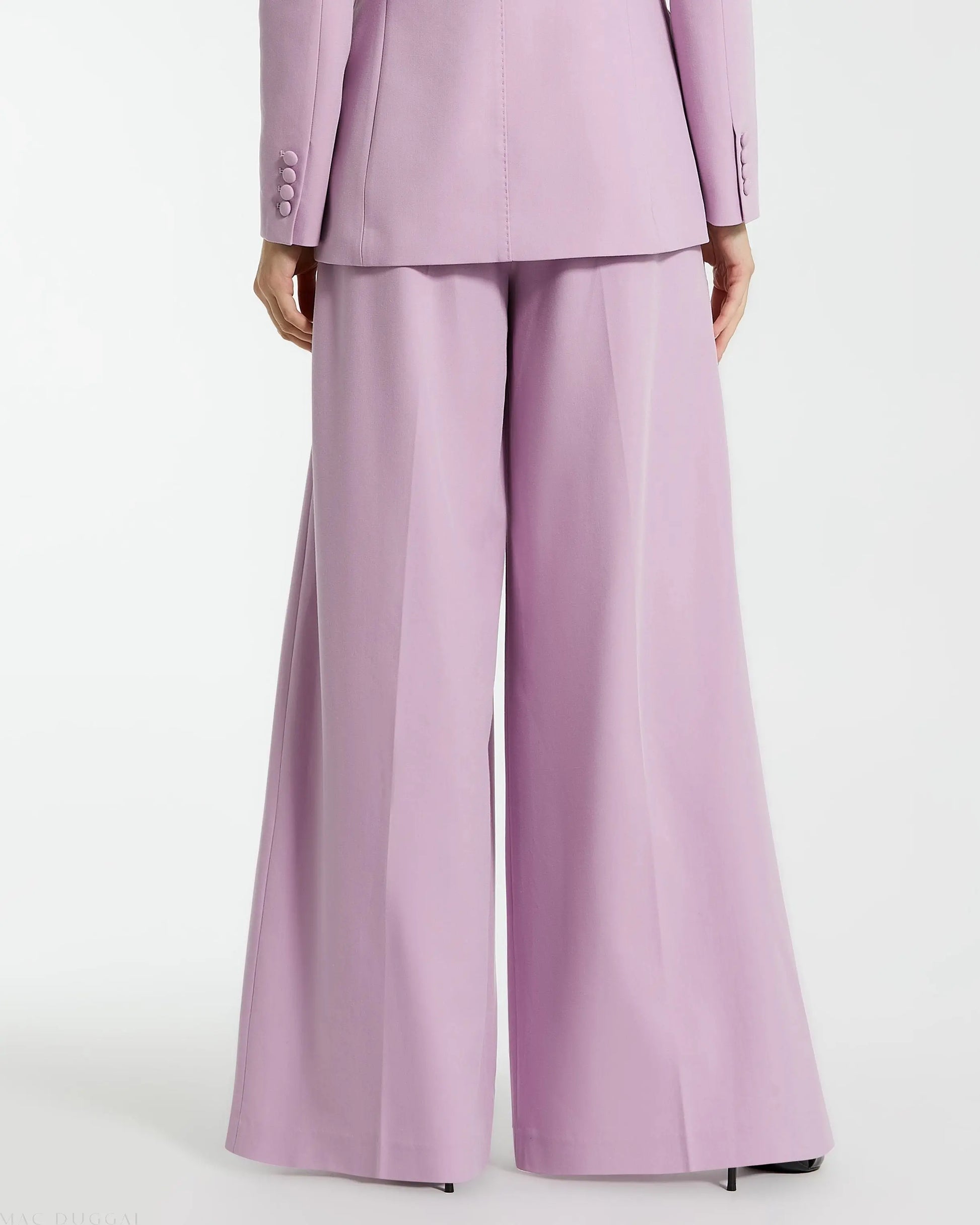 The MACkenzie Wide Leg Trouser - FINAL SALE - Mac Duggal