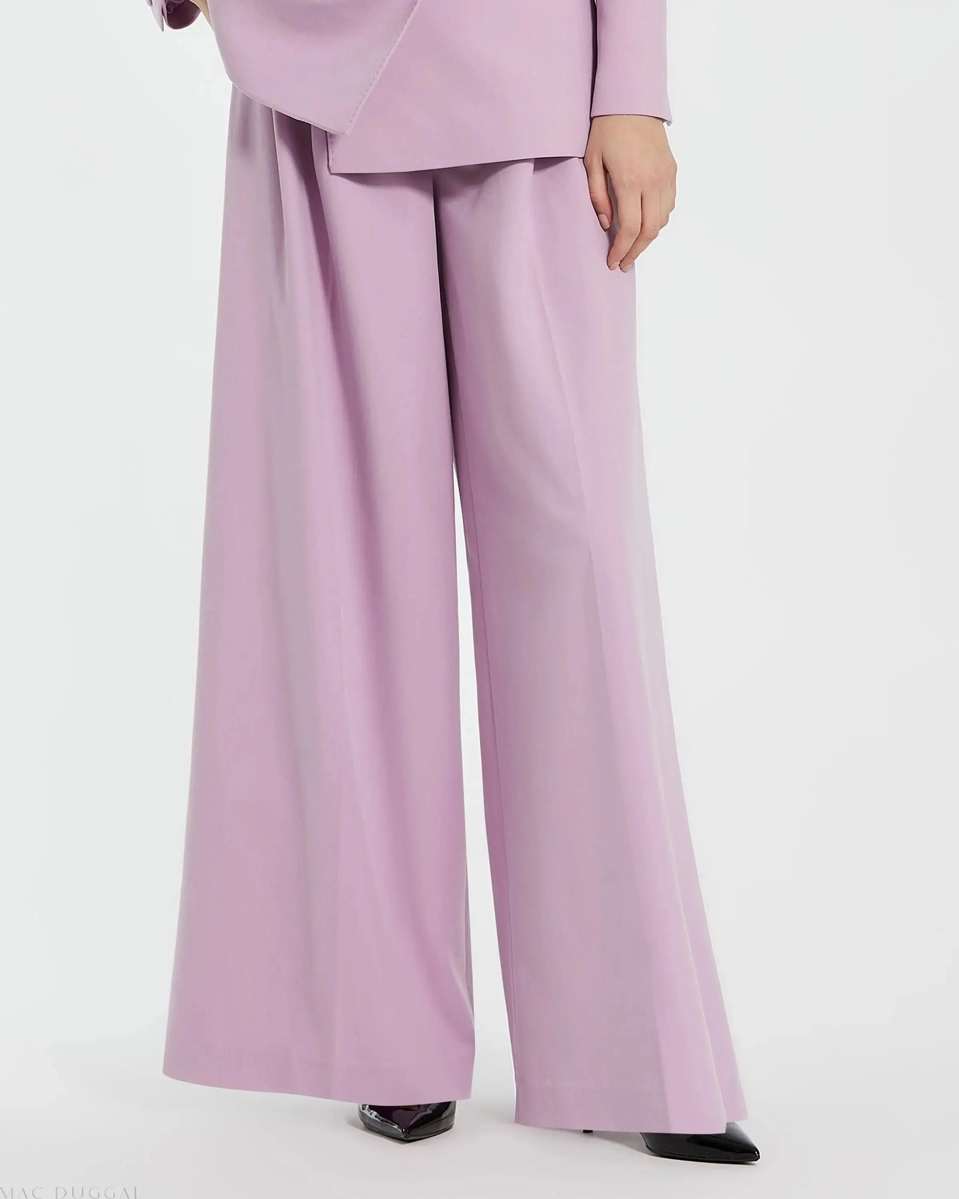 The MACkenzie Wide Leg Trouser - FINAL SALE - Mac Duggal