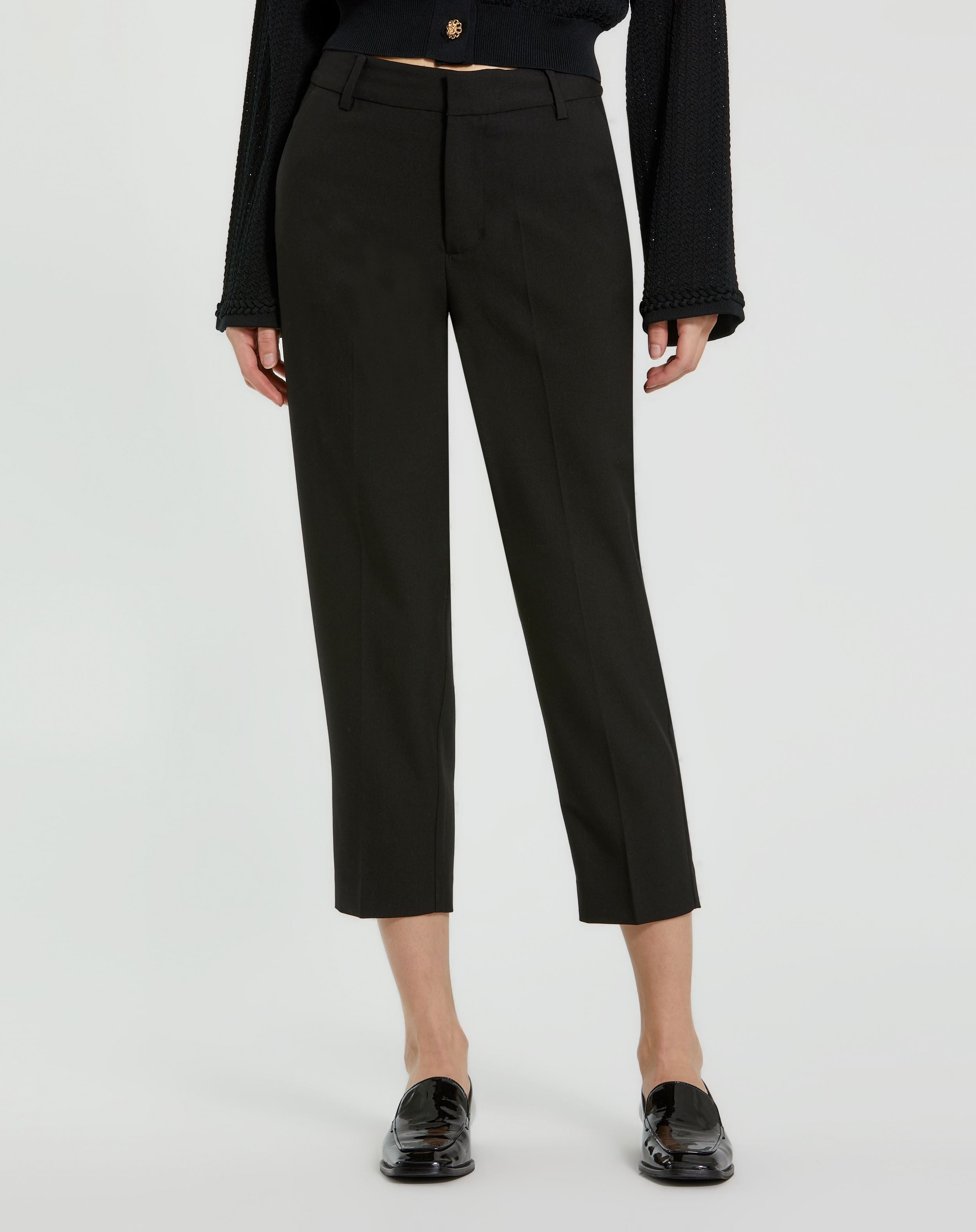 Classic Crepe Fitted Trouser