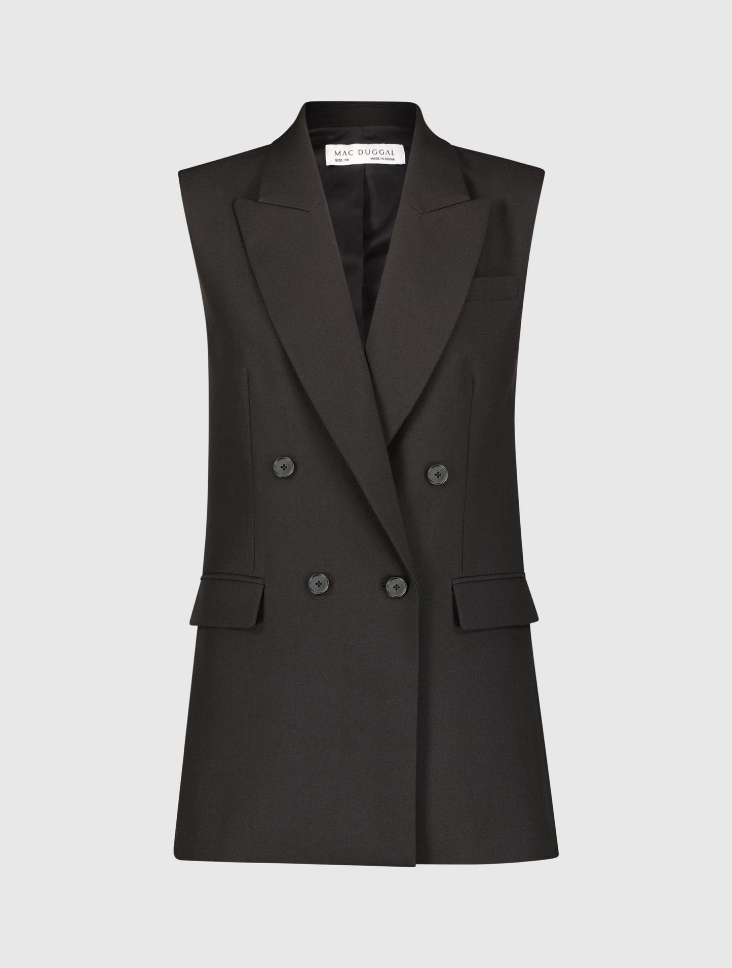 The Ieena Tailored Sleeveless Blazer Vest