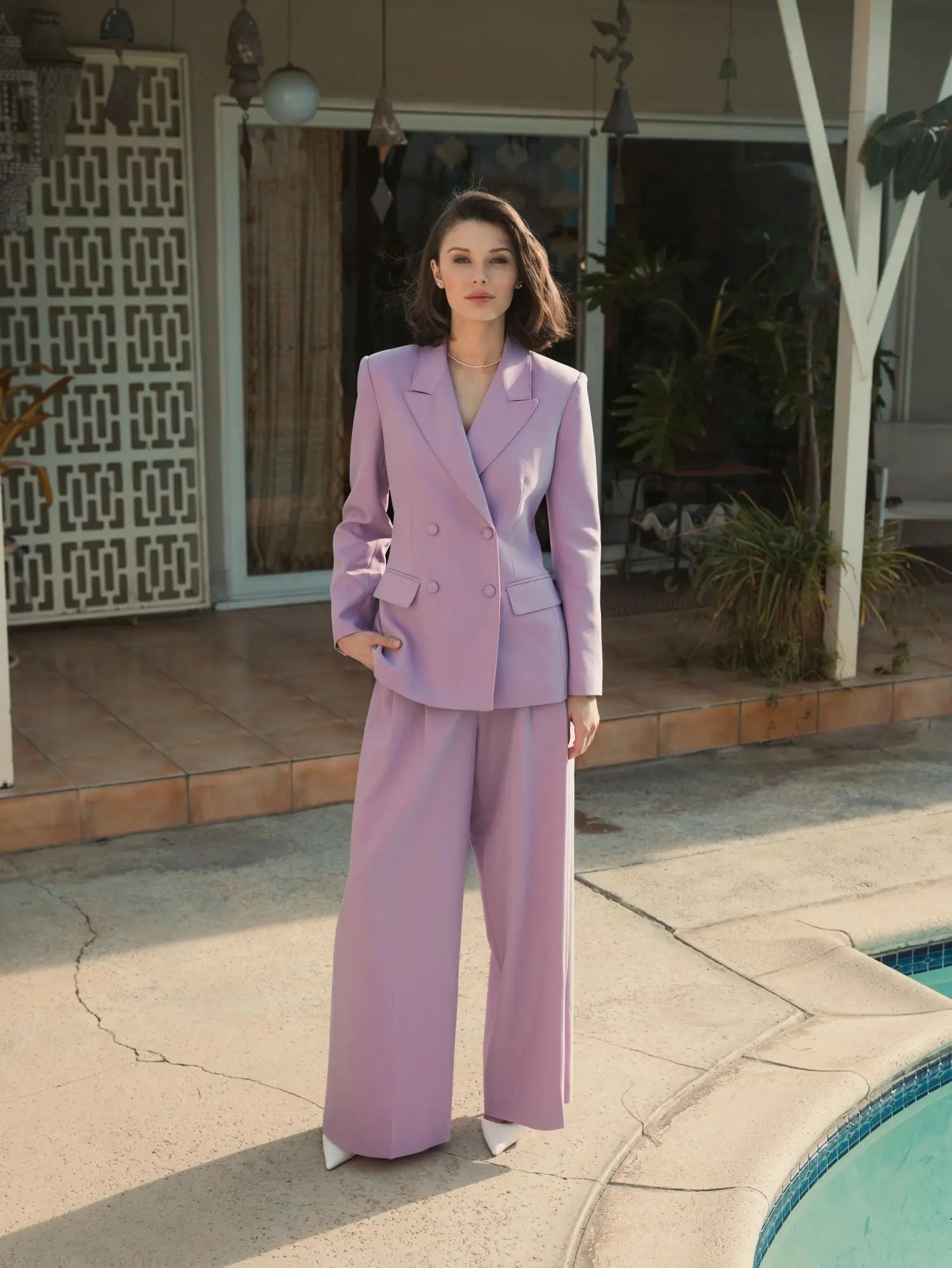 The MACkenzie Wide Leg Trouser - FINAL SALE - Mac Duggal