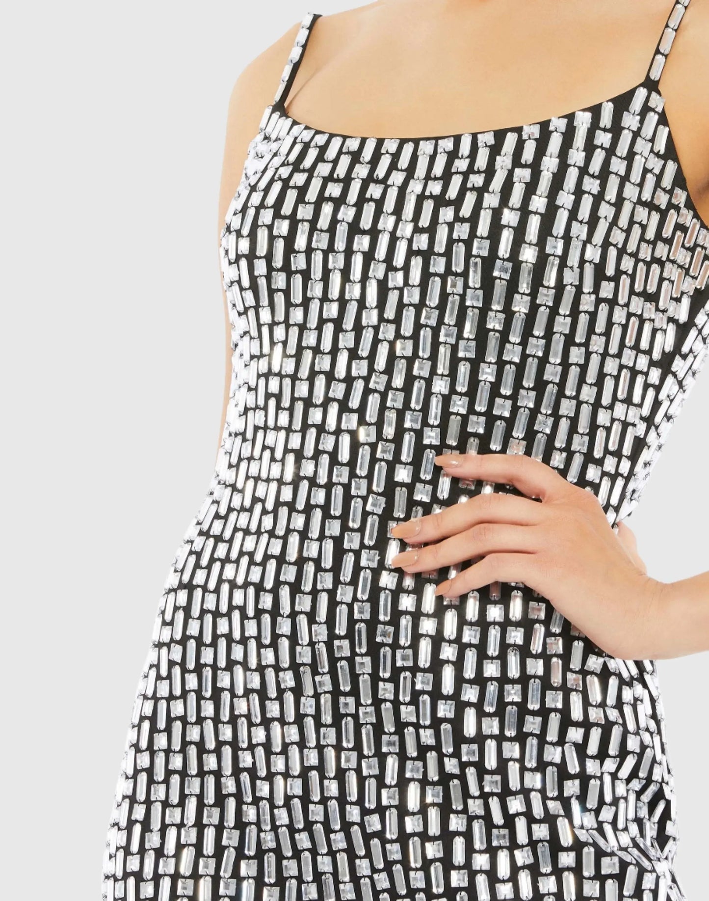 Beaded Tank Mini Dress - Mac Duggal