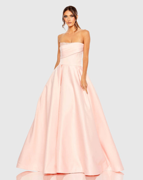 Strapless Sweetheart Ballgown