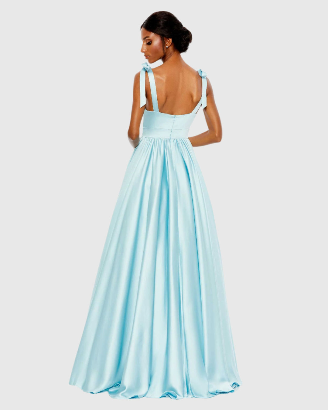 Tie Shoulder Sweetheart Ballgown – Mac Duggal