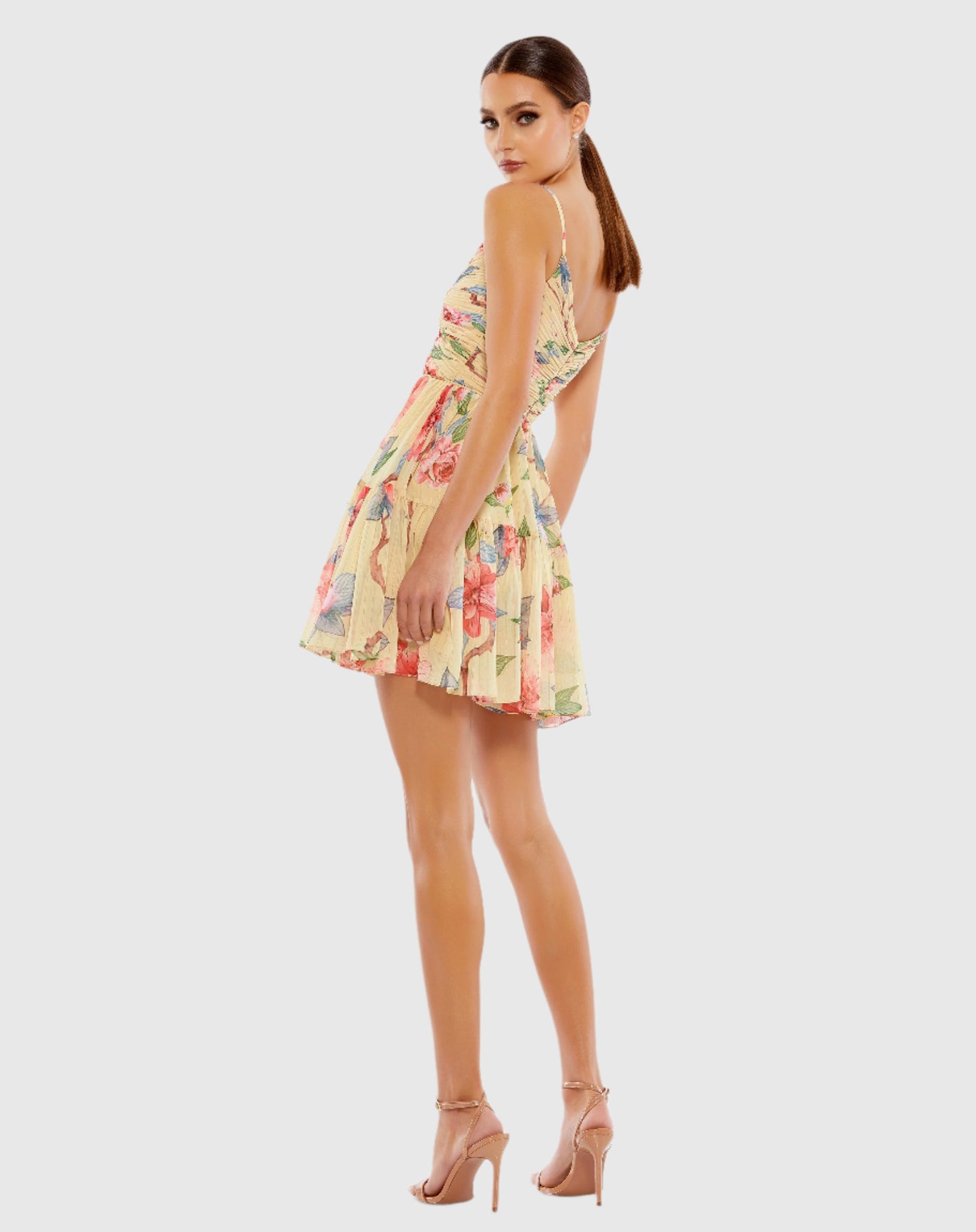 Floral Button Fit & Flare Dress - FINAL SALE